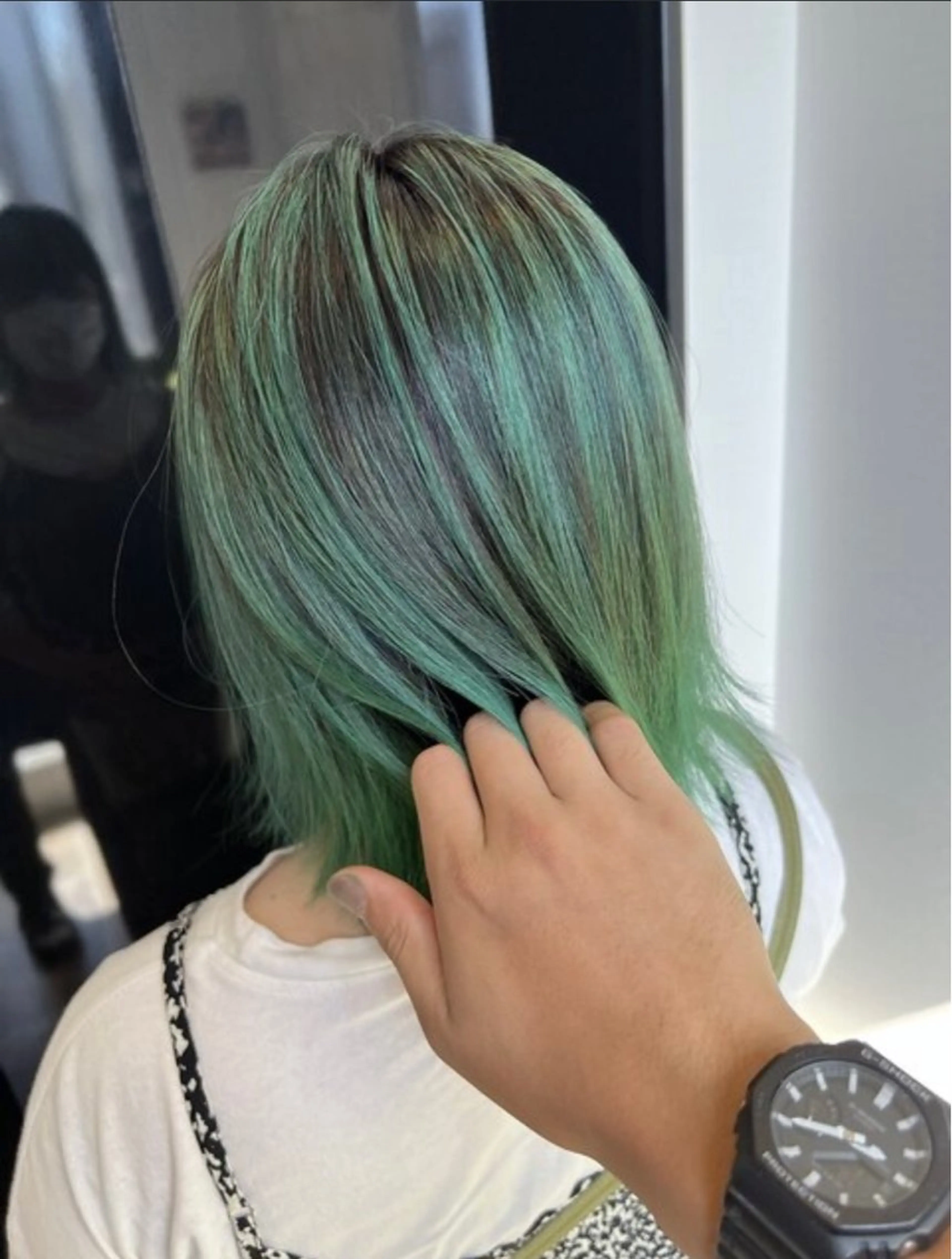 ショート カラー カット ヘアカラー ヘアカラー&縮毛矯正 STAR☆RIVERのヘアスタイル