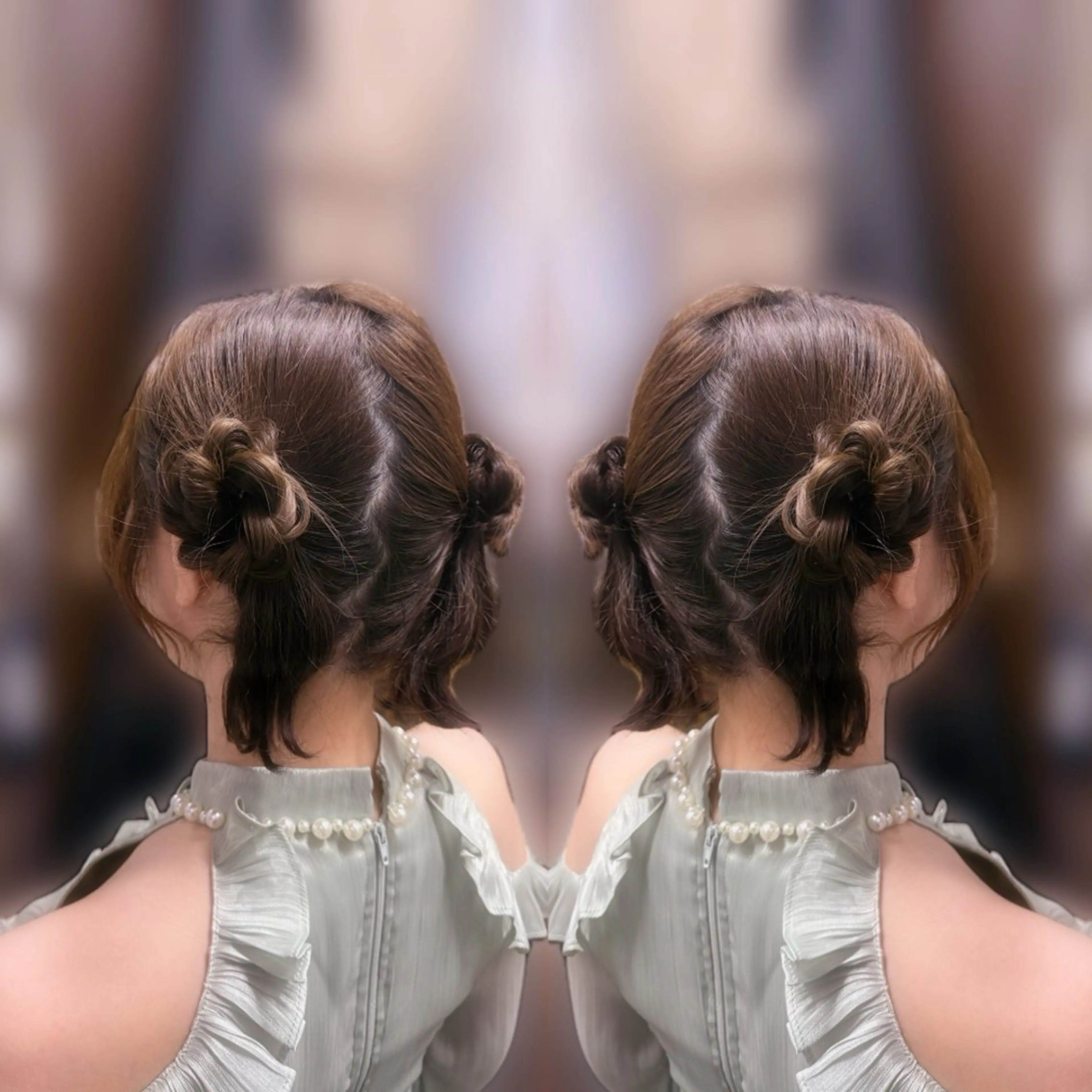 ヘアアレンジ ヘアセット 🤍AIRA🤍のヘアスタイル