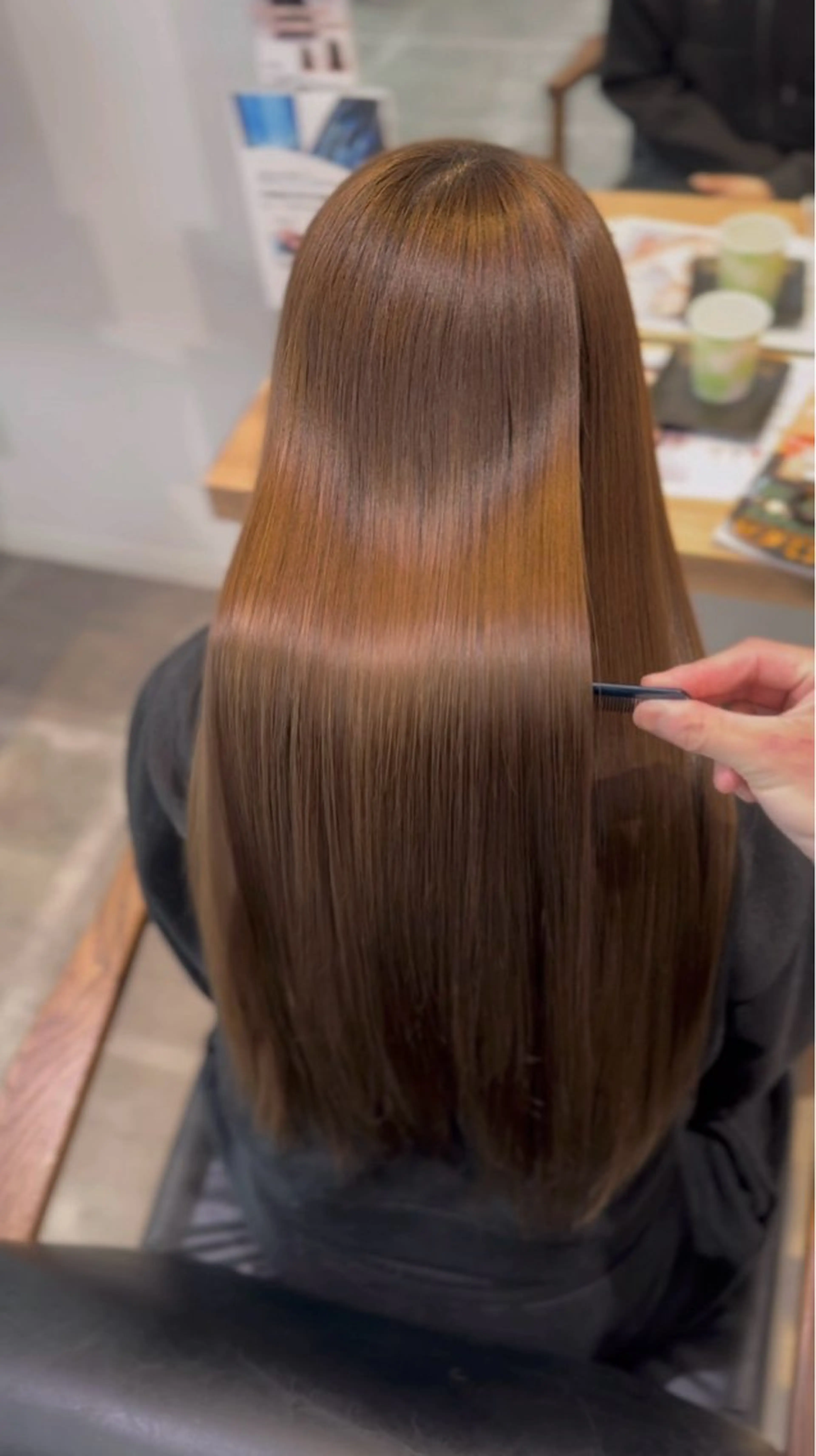 ロング カット ヘアカラー トリートメント 艶カラー /顔周り◎ 小川泰輝🫧のヘアスタイル