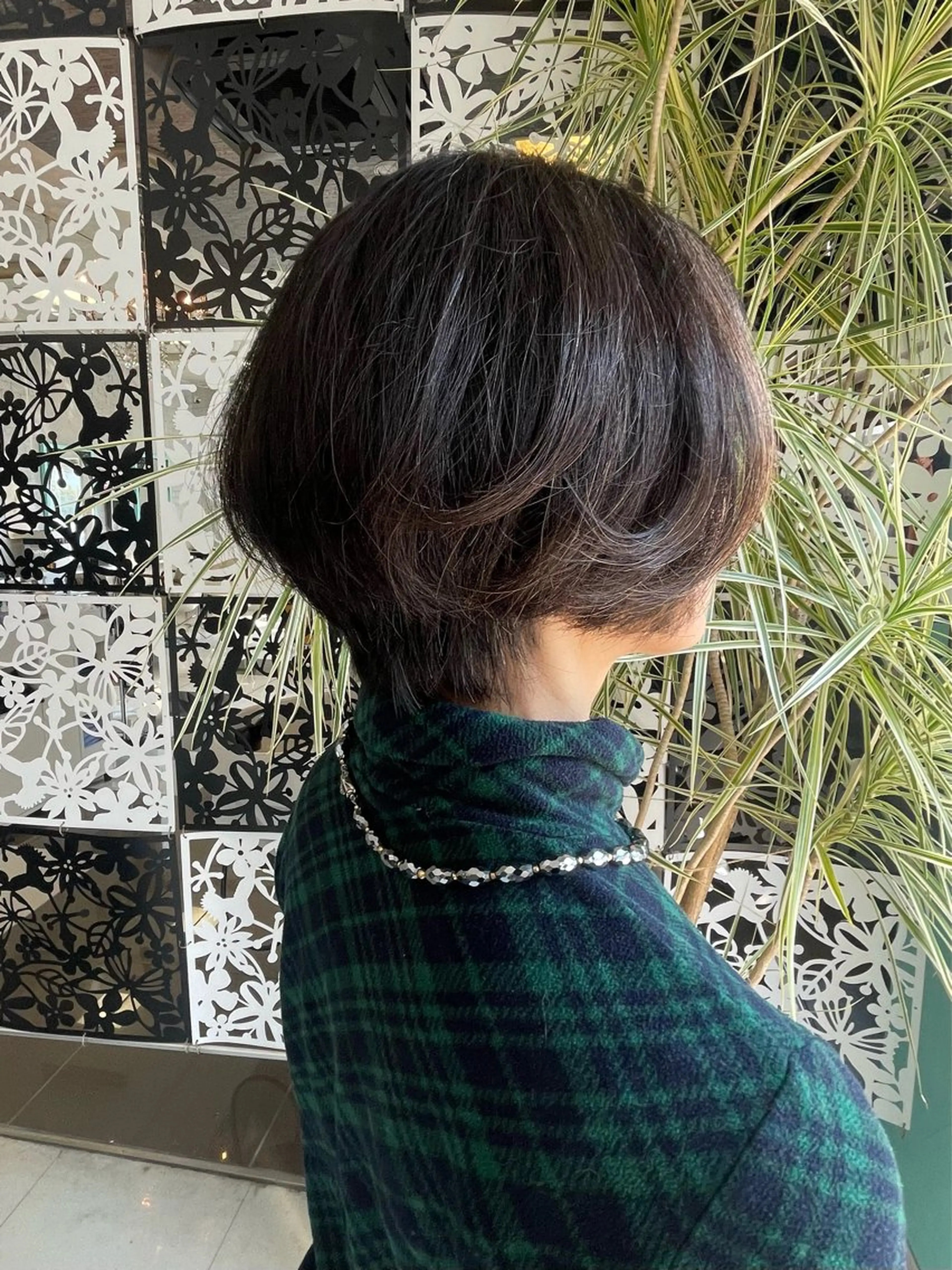 ミディアム 馬目 龍一のヘアスタイル