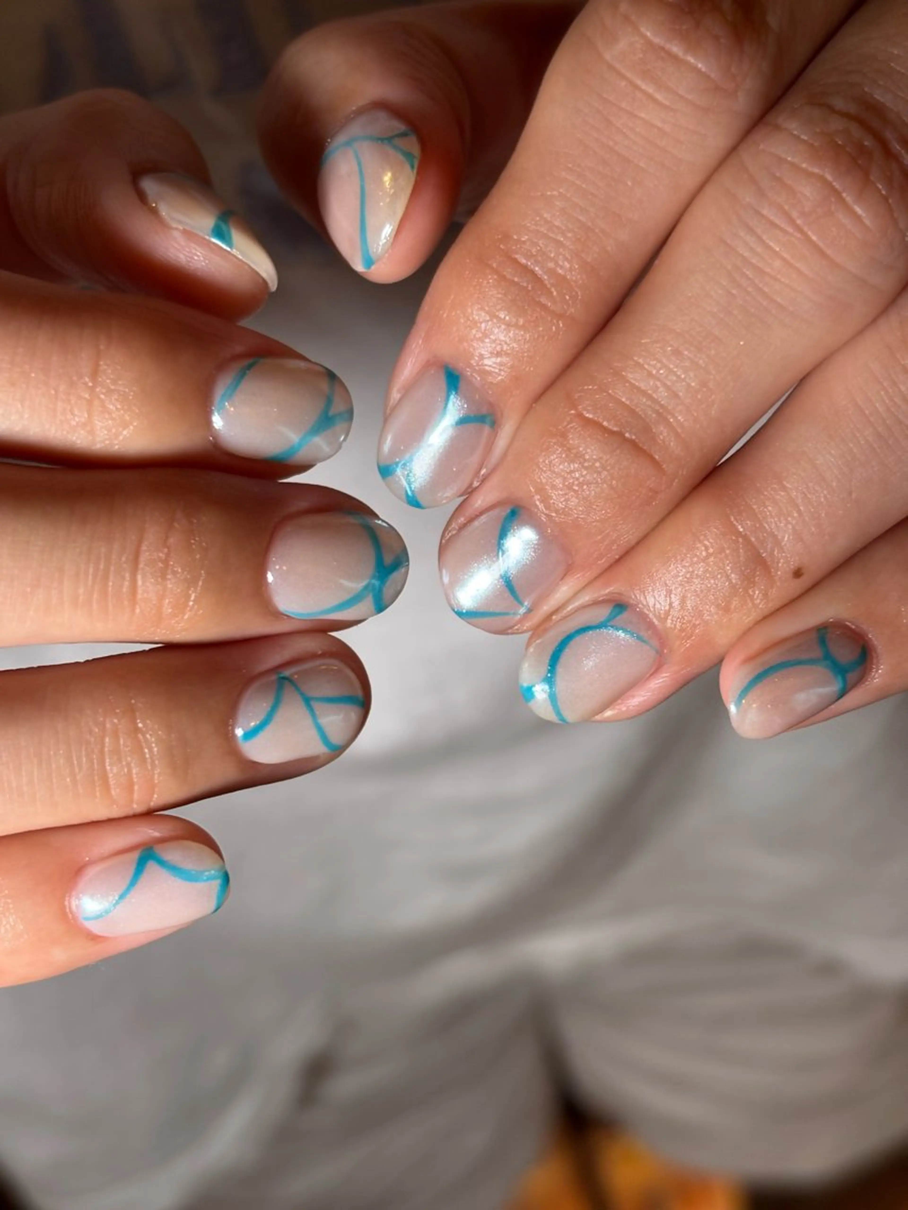 ネイル 持ち込み ハンドネイル .8 HAREのネイルデザイン