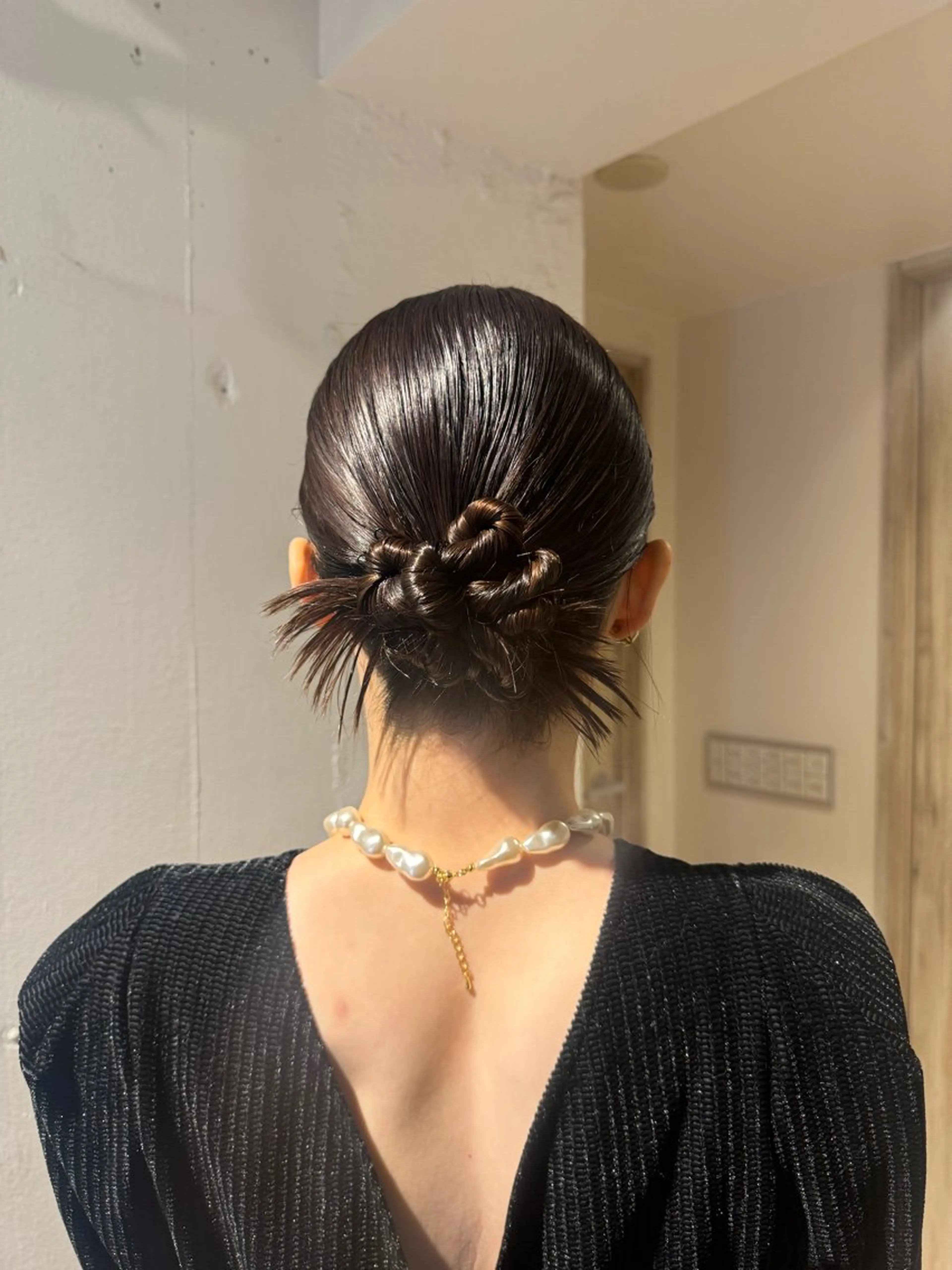 ヘアアレンジ ヘアセット 🍪ﾖｼｲﾊﾙﾈ🍪 ﾗﾍﾞﾝﾀﾞｰｶﾗｰのヘアスタイル
