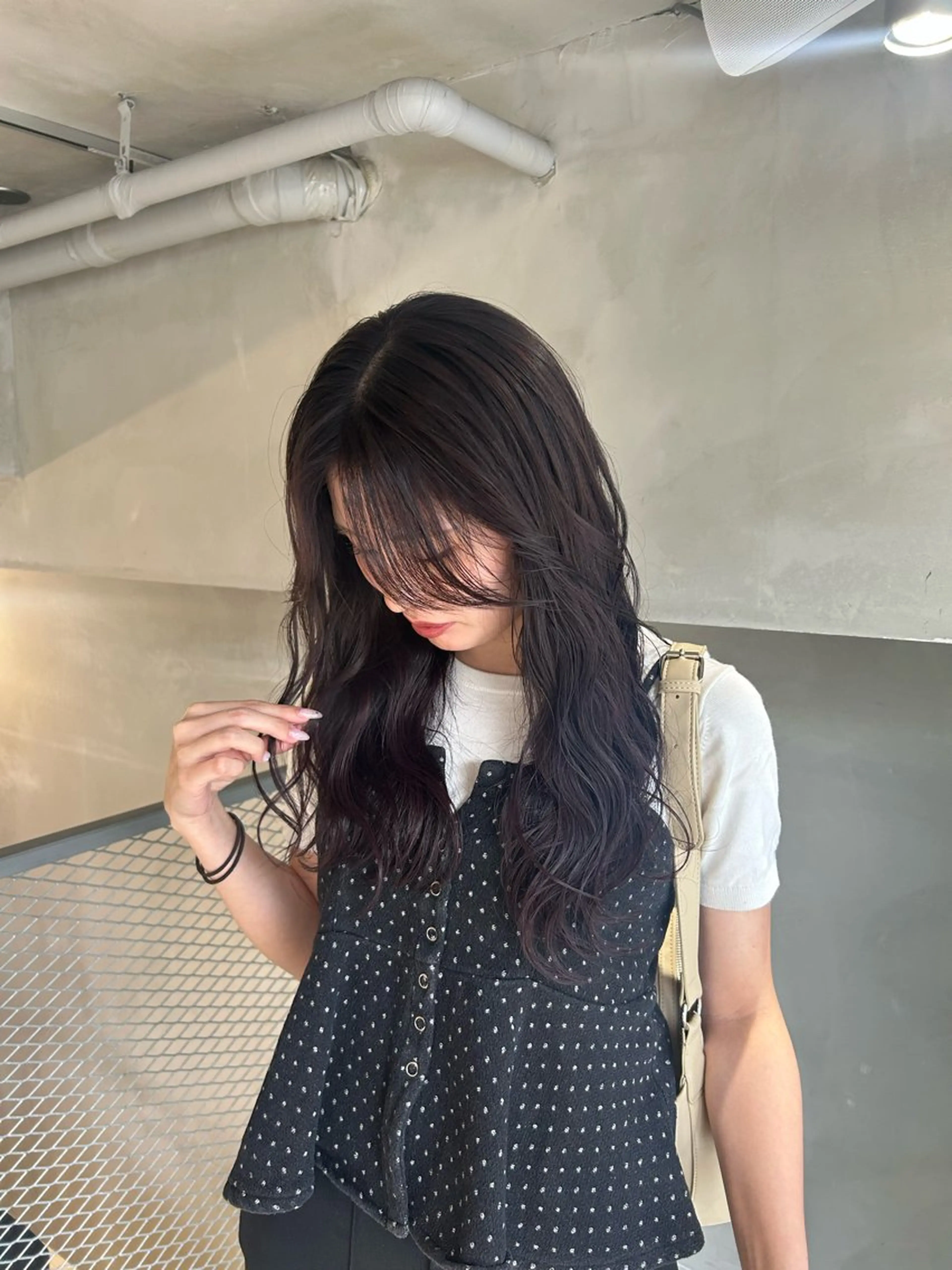 セミロング カラー bob/ aoiのヘアスタイル