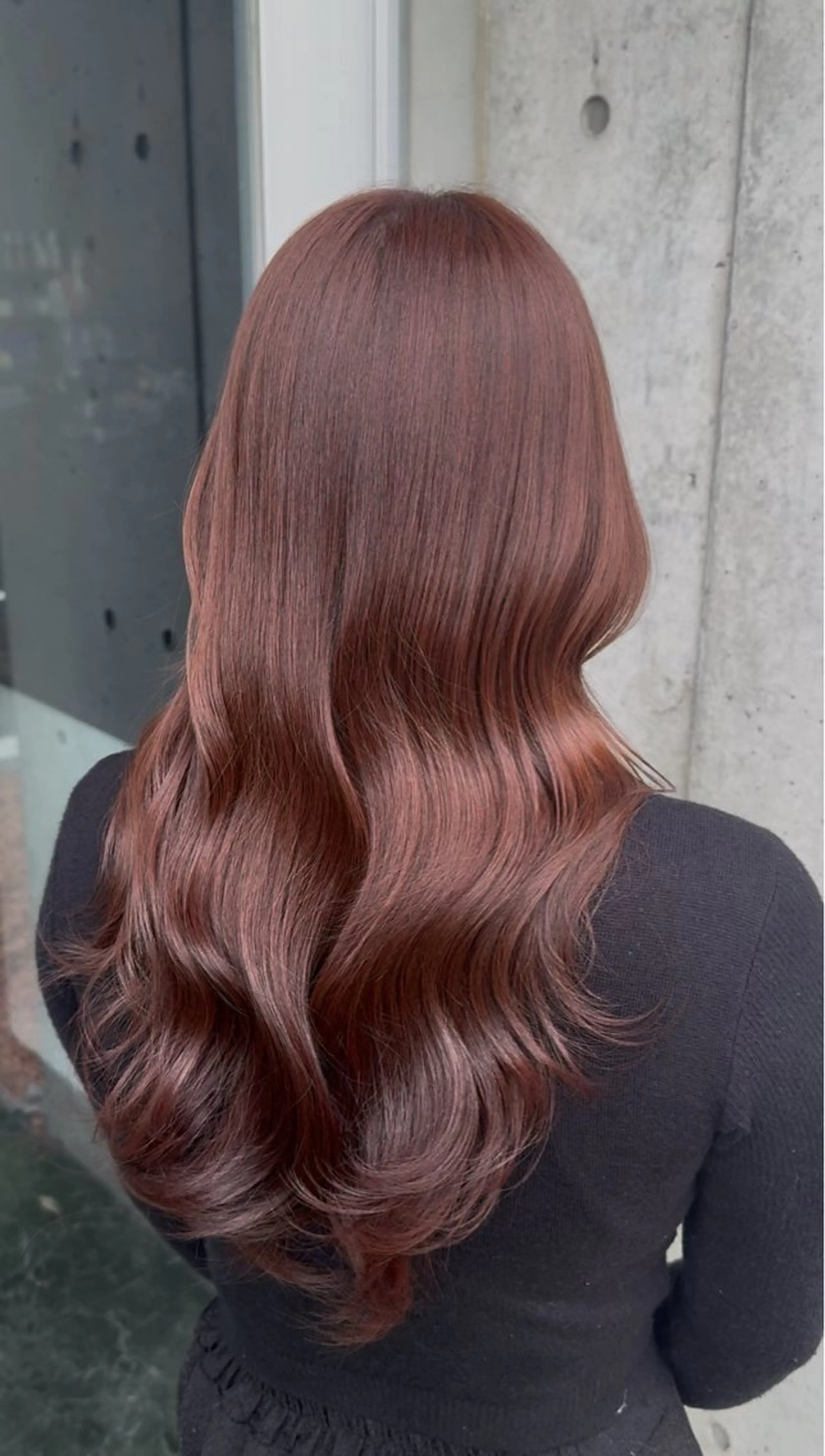 ロング カラー ヘアカラー 五味 亜有里のヘアスタイル