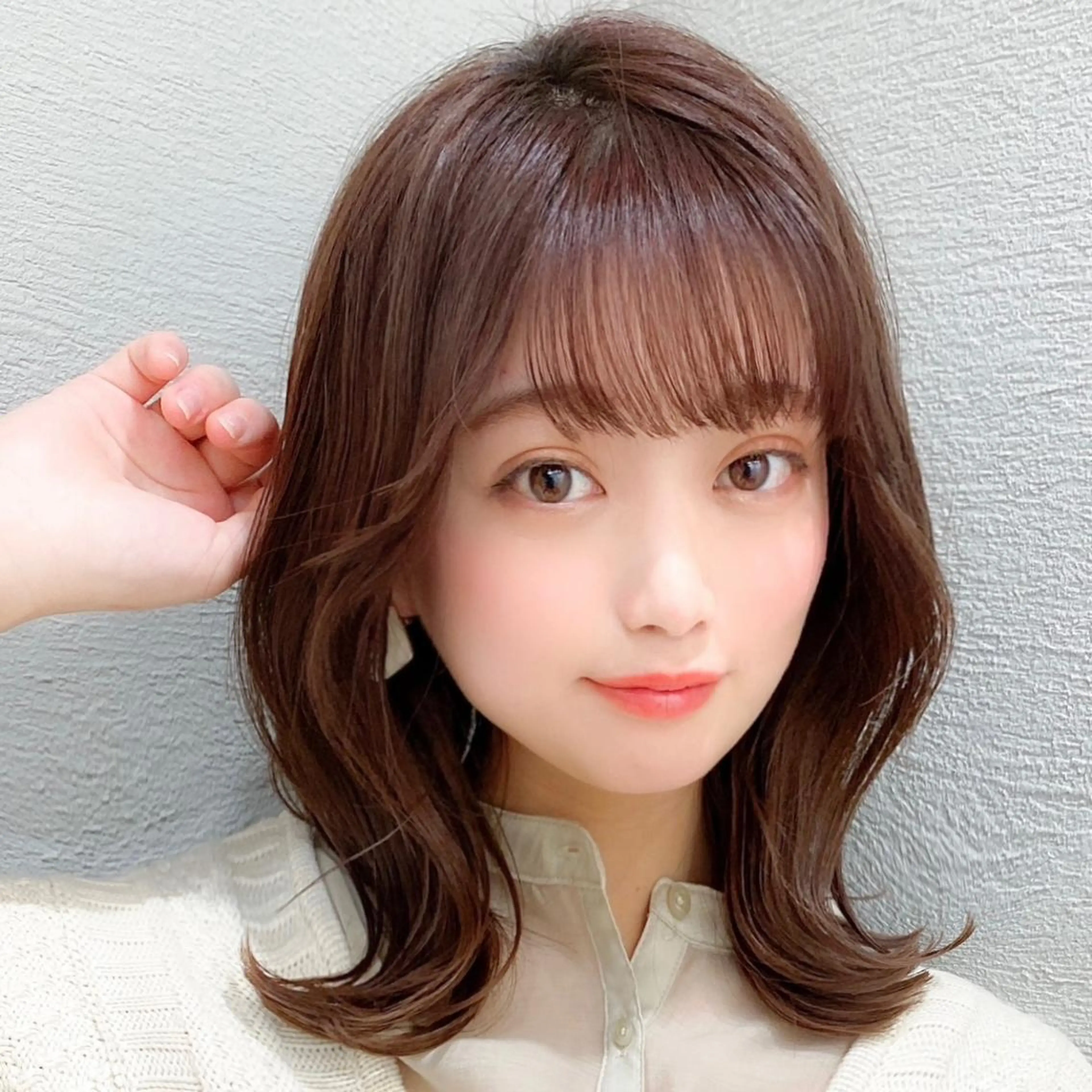 【保湿&手触り️⭕️】カット+艶カラー+艶トリートメント♪の写真