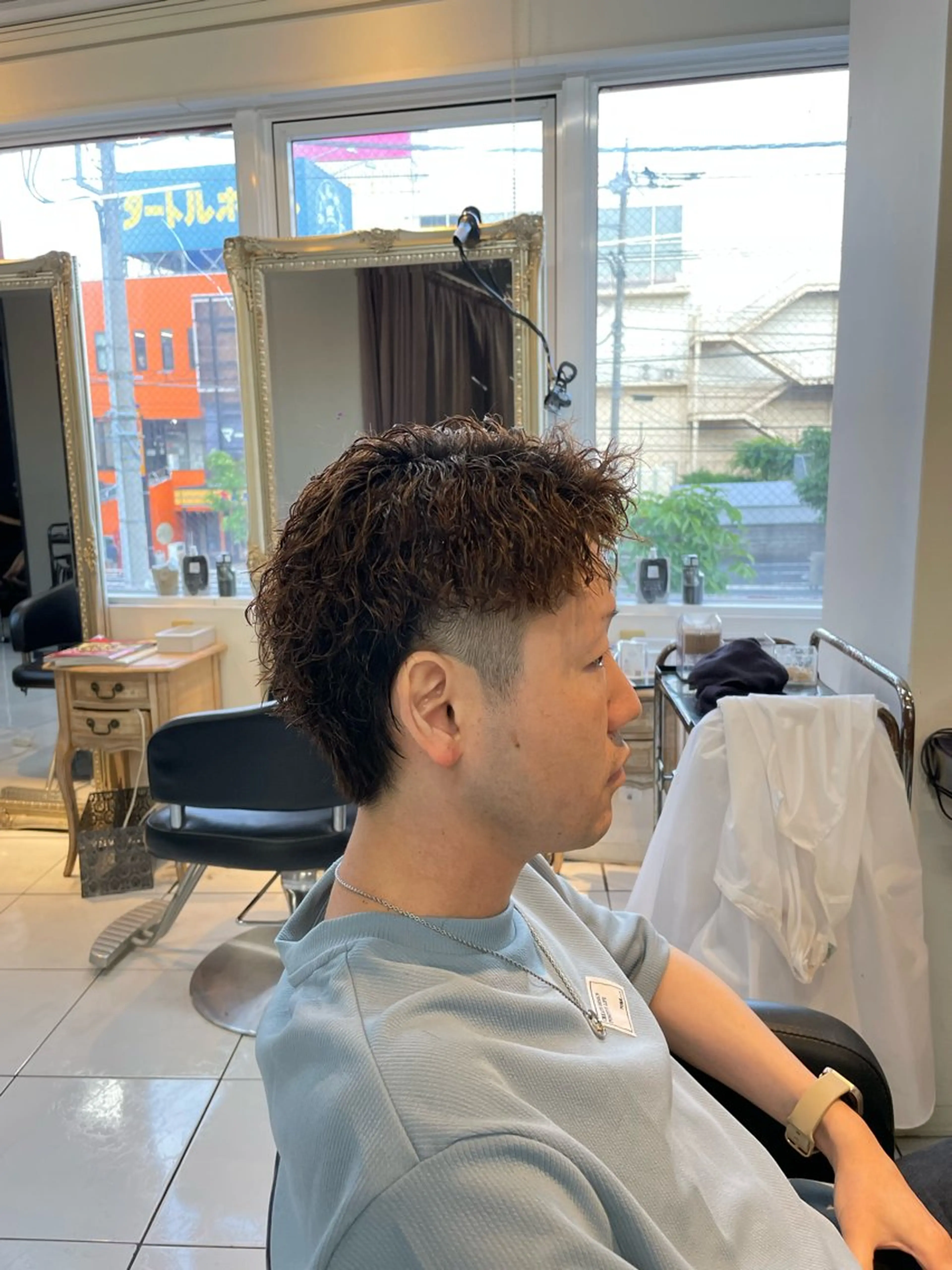 パーマ メンズ カット パーマ パーマ特化美容師 茂木広幸のヘアスタイル