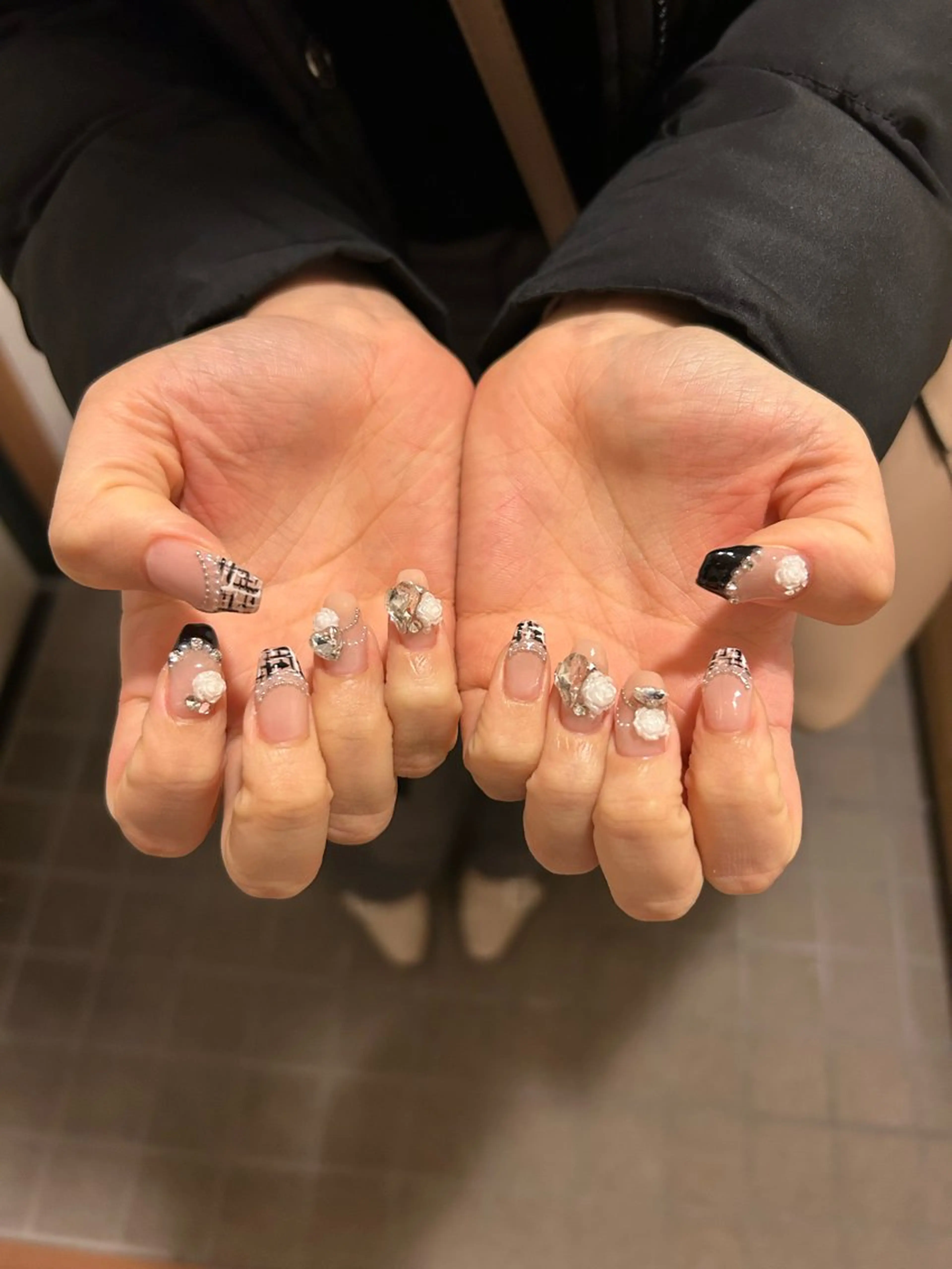 ネイル 持ち込み ハンドネイル Aimer Ciel エメシエル大宮ネイルのネイルデザイン