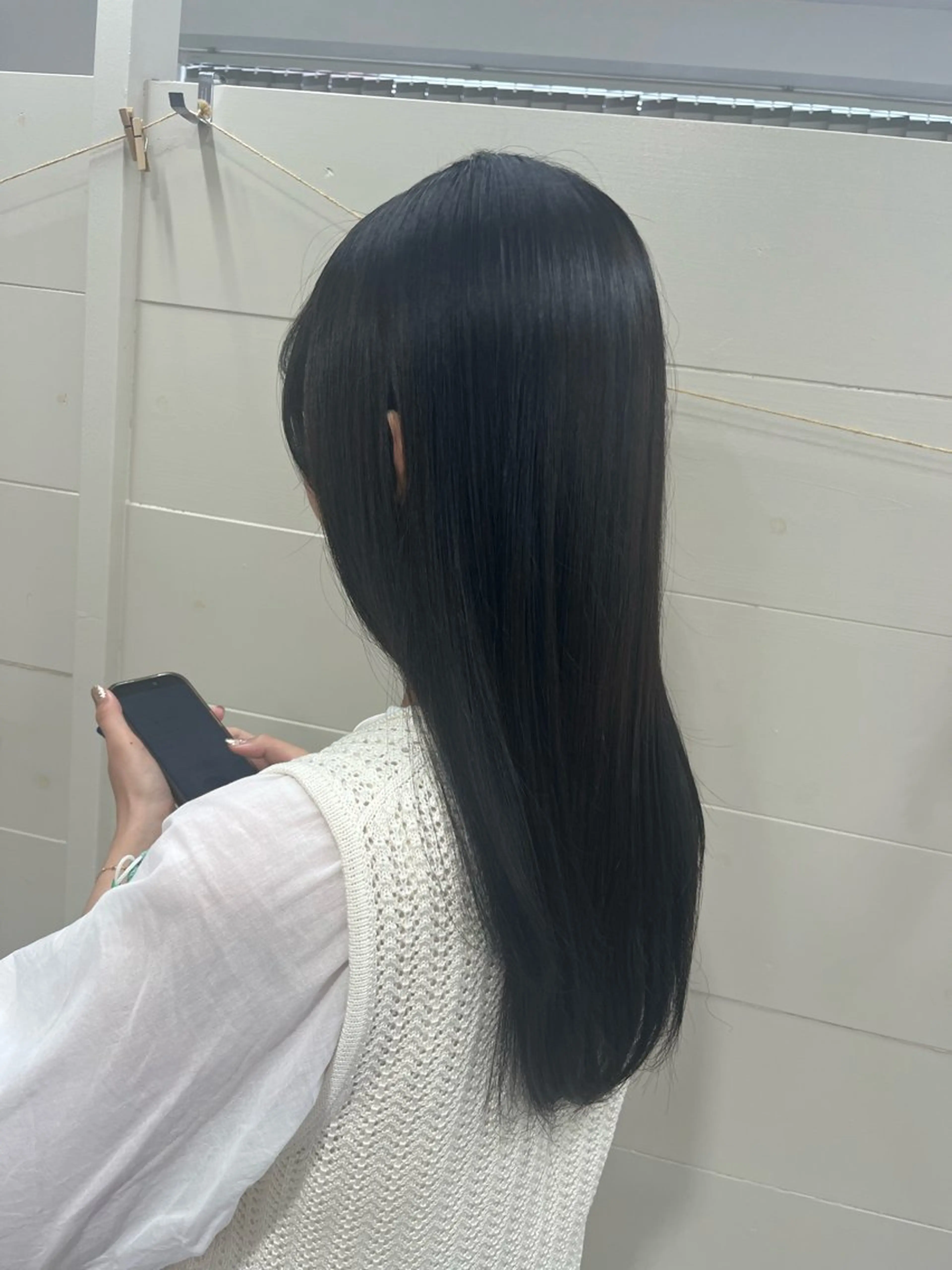 カラー 田口 夏鈴のヘアスタイル