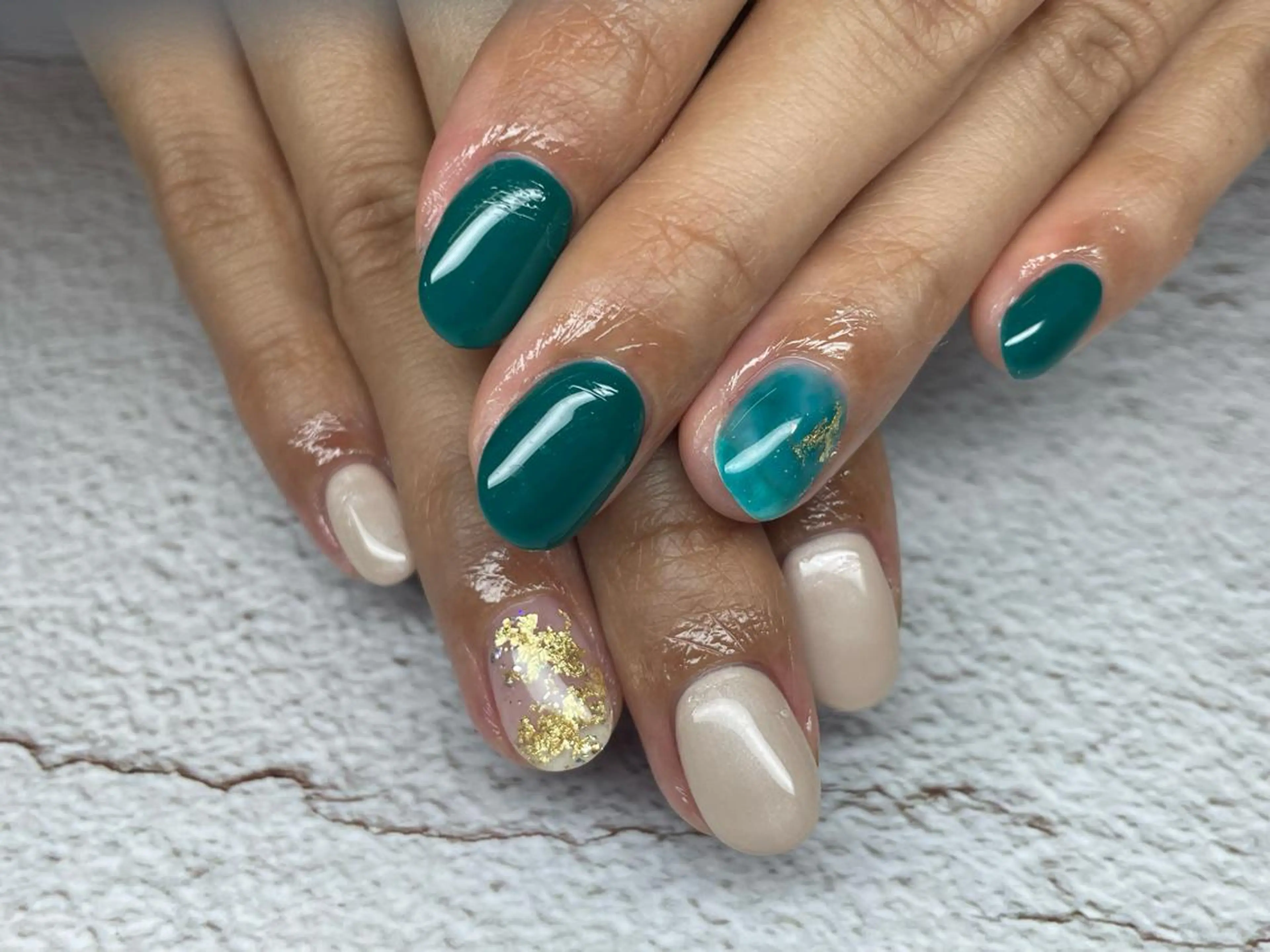 ネイル シンプルネイル ハンドネイル ネイル エルモサのネイルデザイン