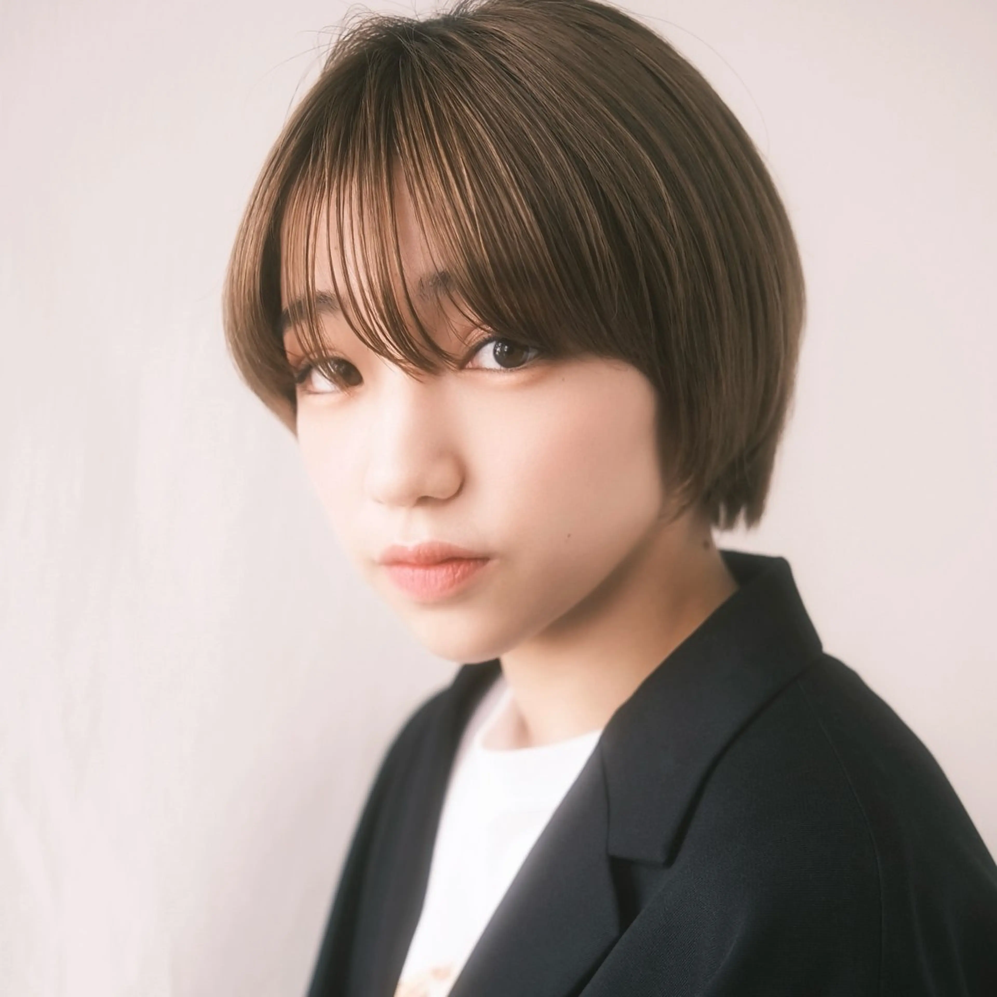 ショート カラー パーマ カット ヘアカラー トリートメント ショートボブ髪質改善 縮毛矯正のプロ山道潤のヘアスタイル