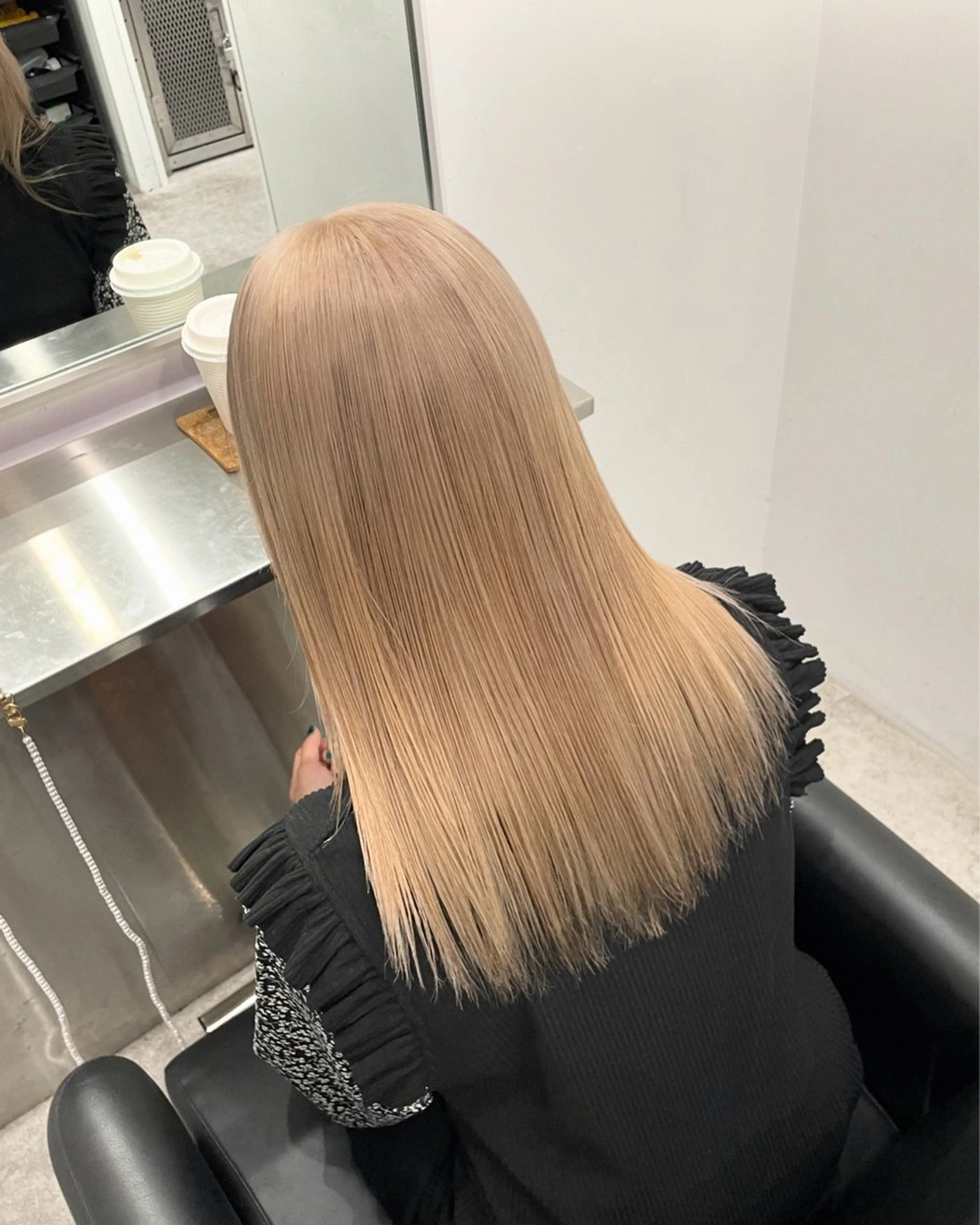 ロング カット ヘアカラー 【🥀履歴修正🥀】 ハイトーン職人/拓真のヘアスタイル