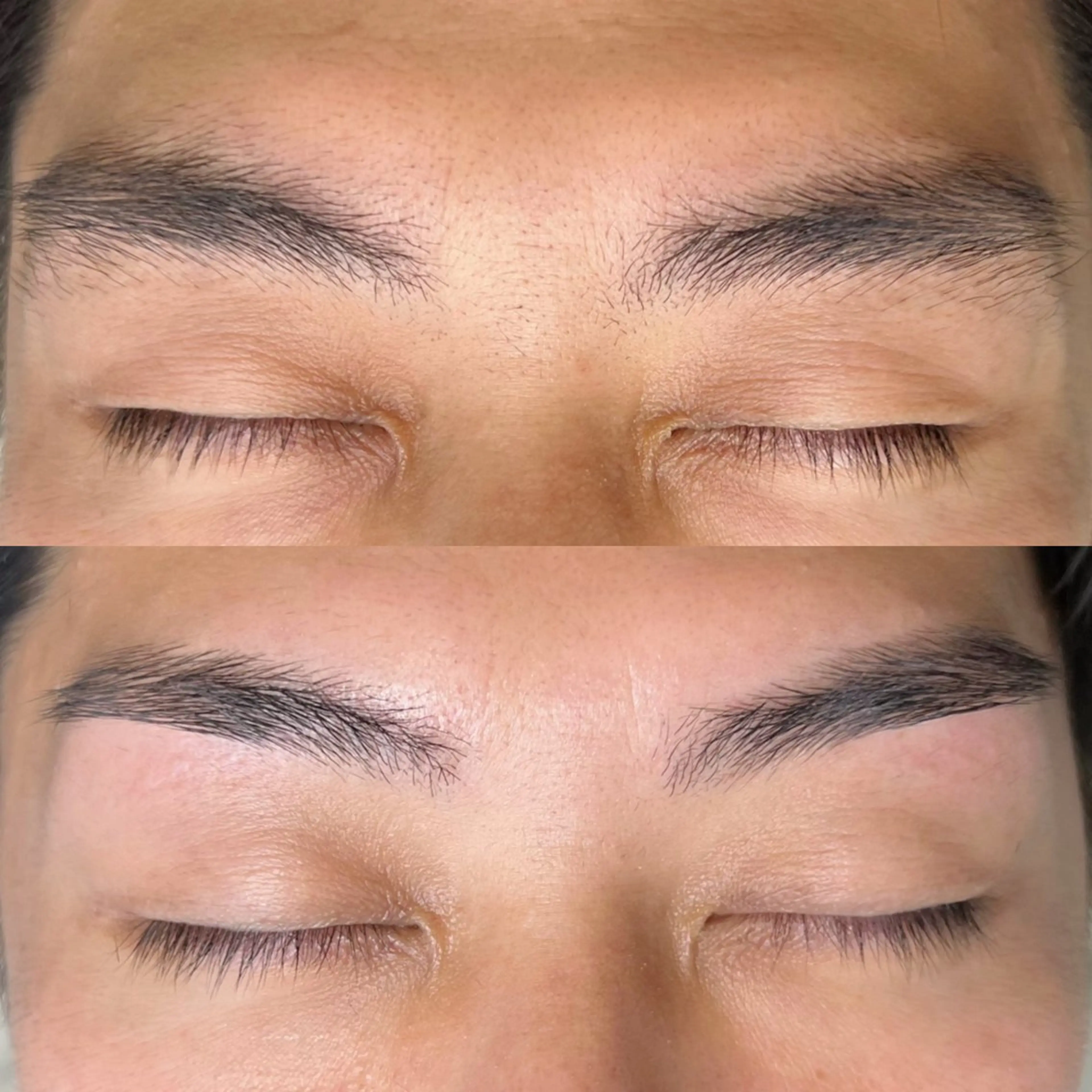 メンズ アイブロウ 眉毛ワックス脱毛 森元 海紗のヘアスタイル