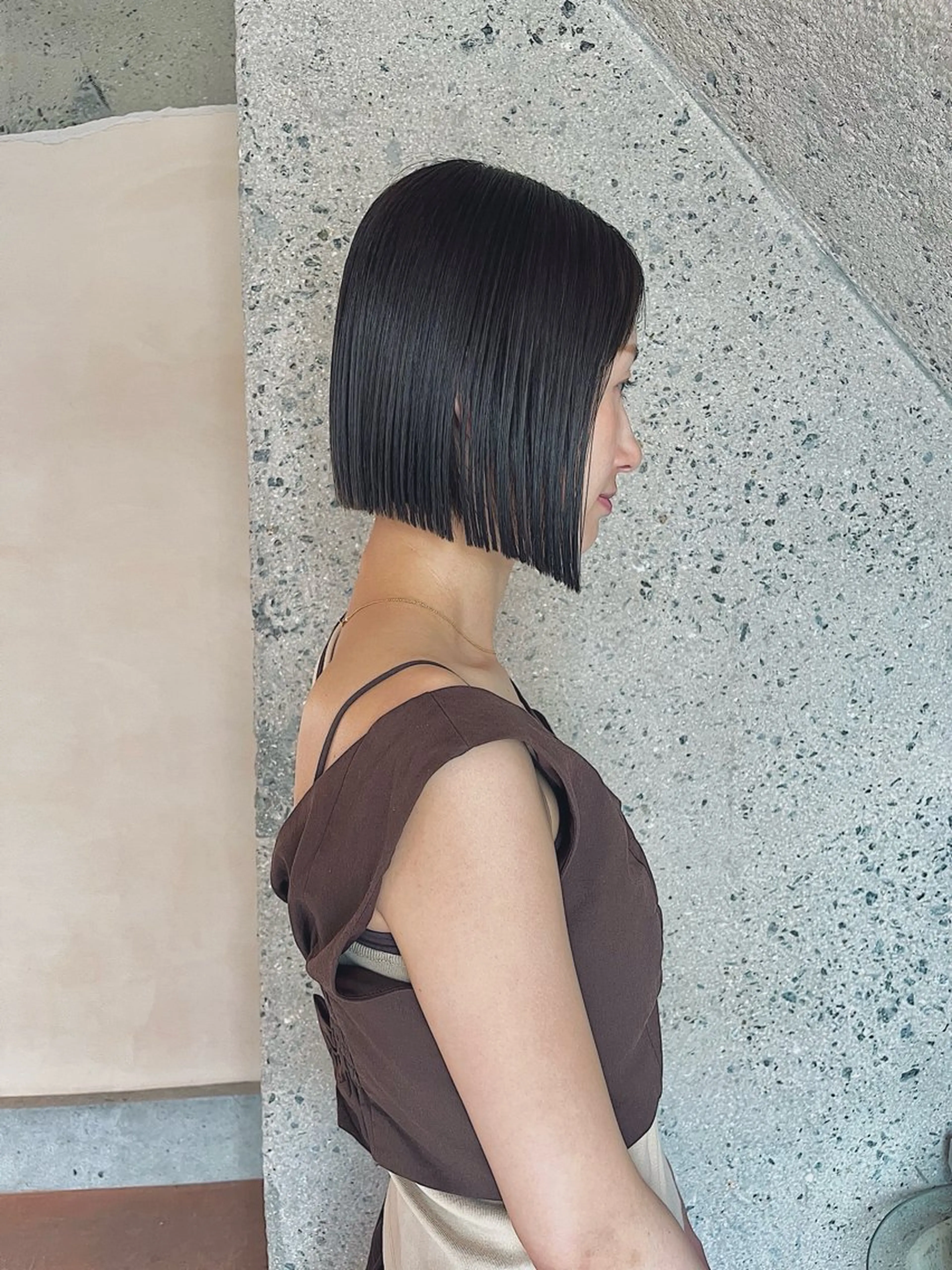 ショート IZAKI/パーマ/ ボブ/ショート/平尾のヘアスタイル