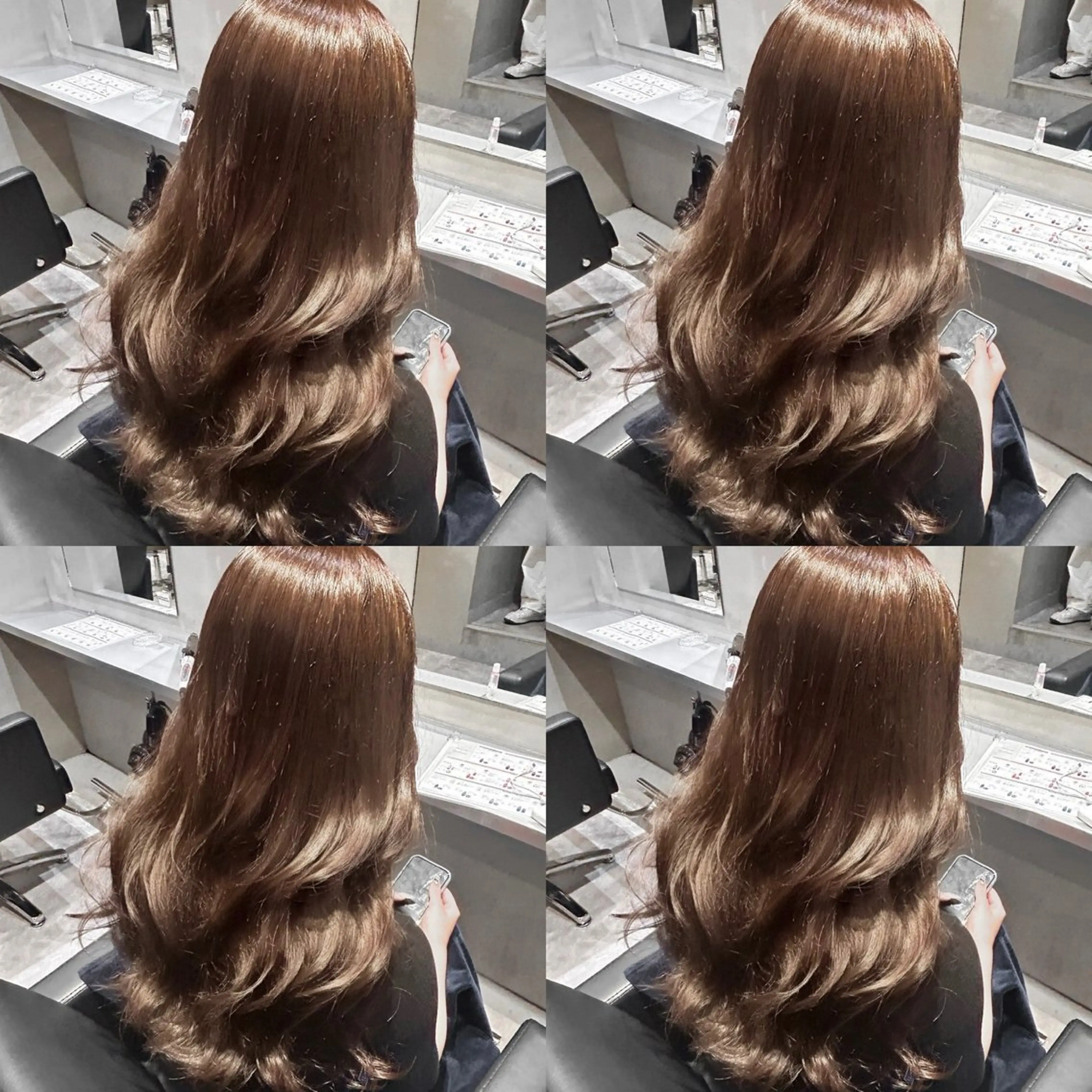 ロング カラー ブラウンカラー チョコレートブラウン 髪質改善 ヘアカラー トリートメント 店長✨髪質改善✖️ 透明感カラー／純大のヘアスタイル