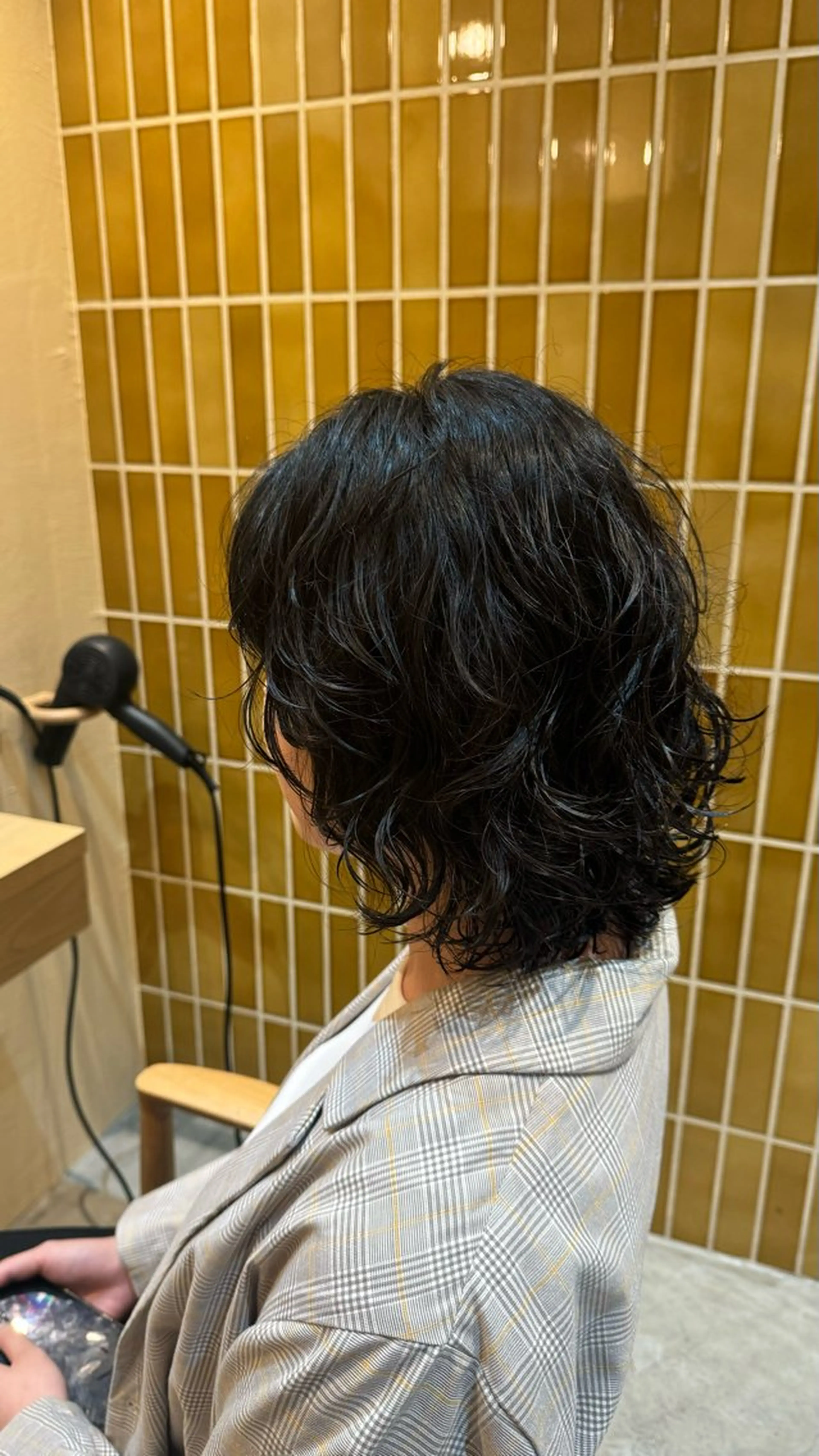 ミディアム ミディアムパーマ 透明感カラー/ MIOのヘアスタイル