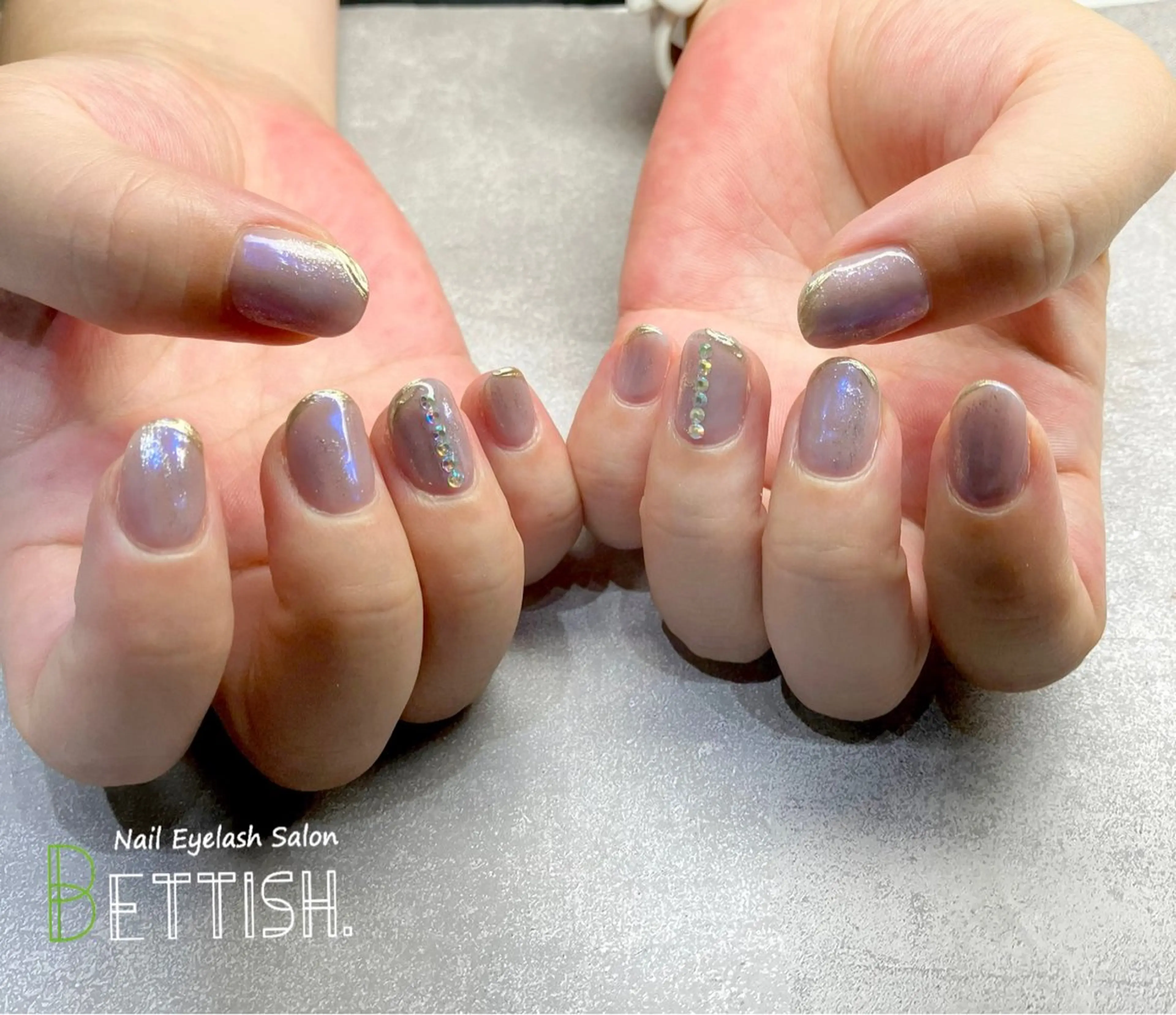 ネイル ストーンネイル BETTISH. KUMIKO☺︎︎のネイルデザイン