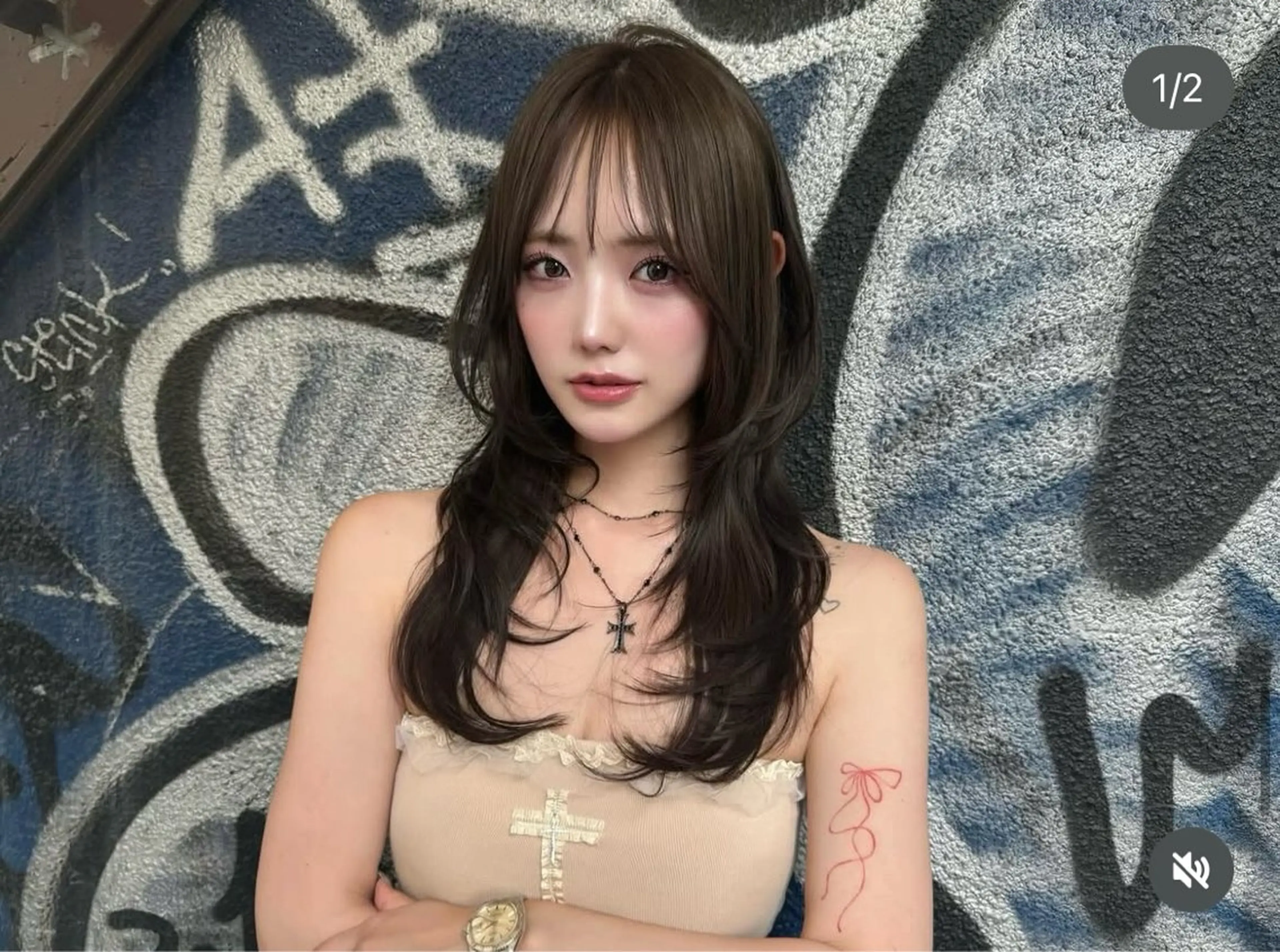 セミロング レイヤーカット 中島 雄斗のヘアスタイル