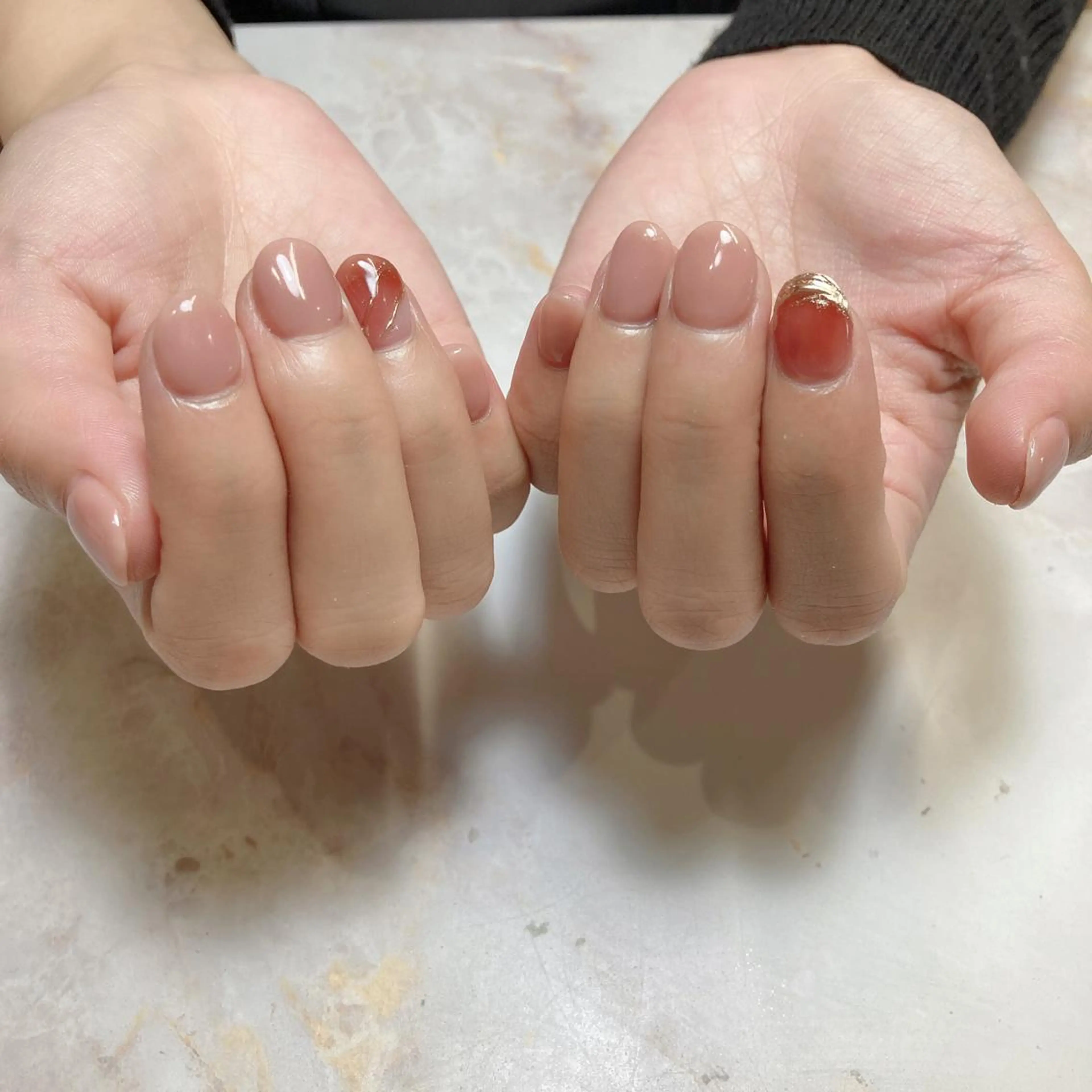 ミディアム ネイル Reonail 💕Kana💕のネイルデザイン