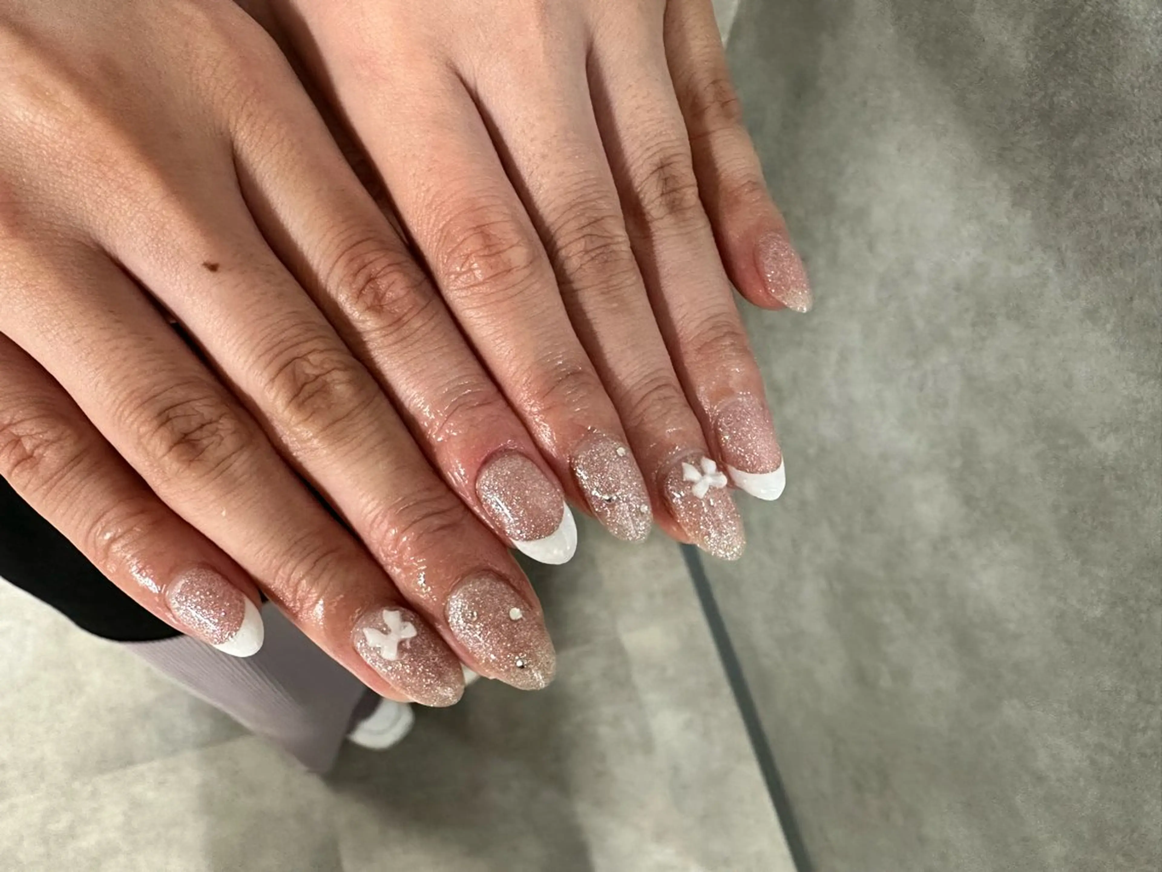 ネイル リボン titiシェアネイル サロンharukaのネイルデザイン