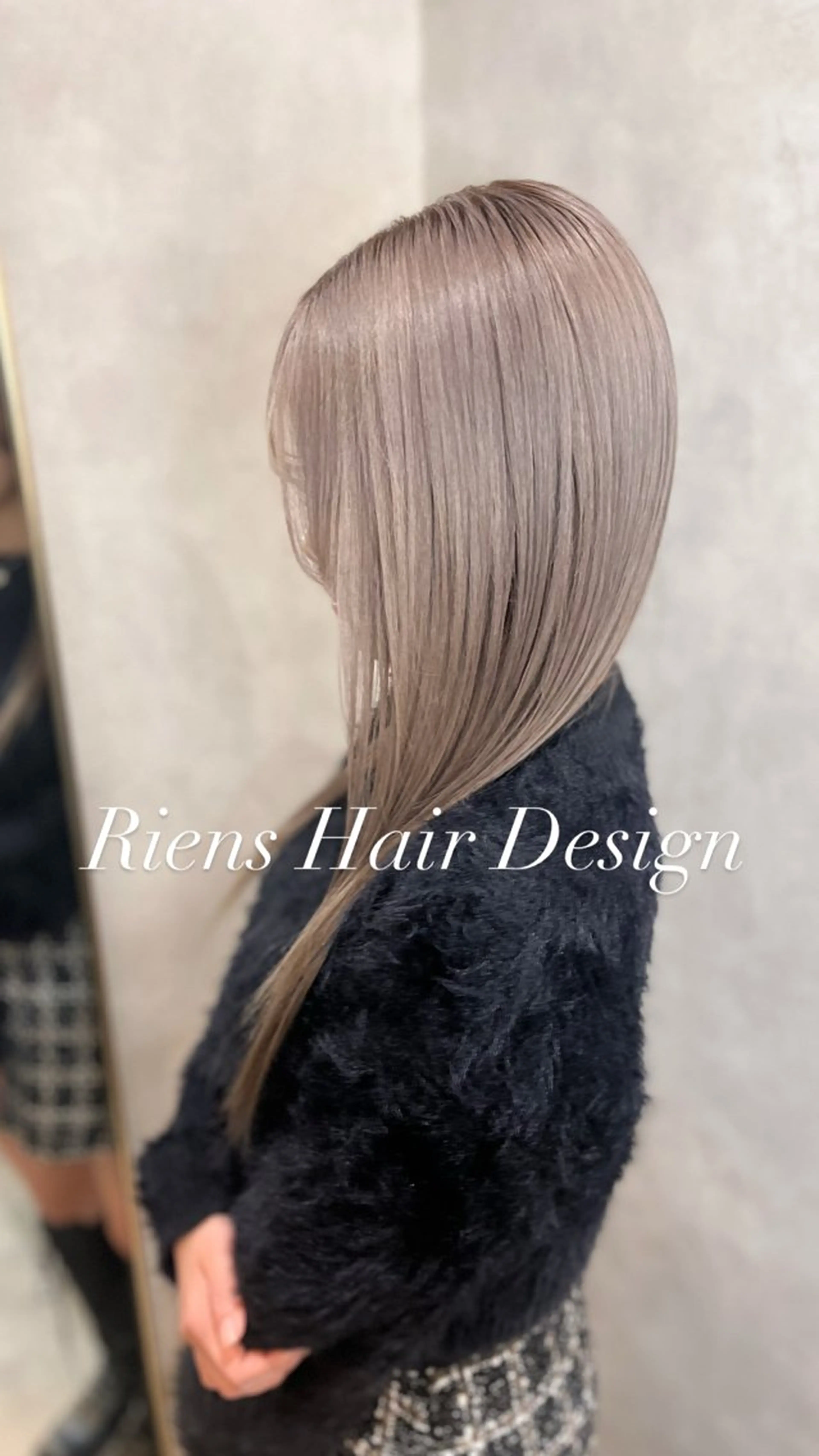 セミロング ヘアカラー RIENSaura /daichiのヘアスタイル