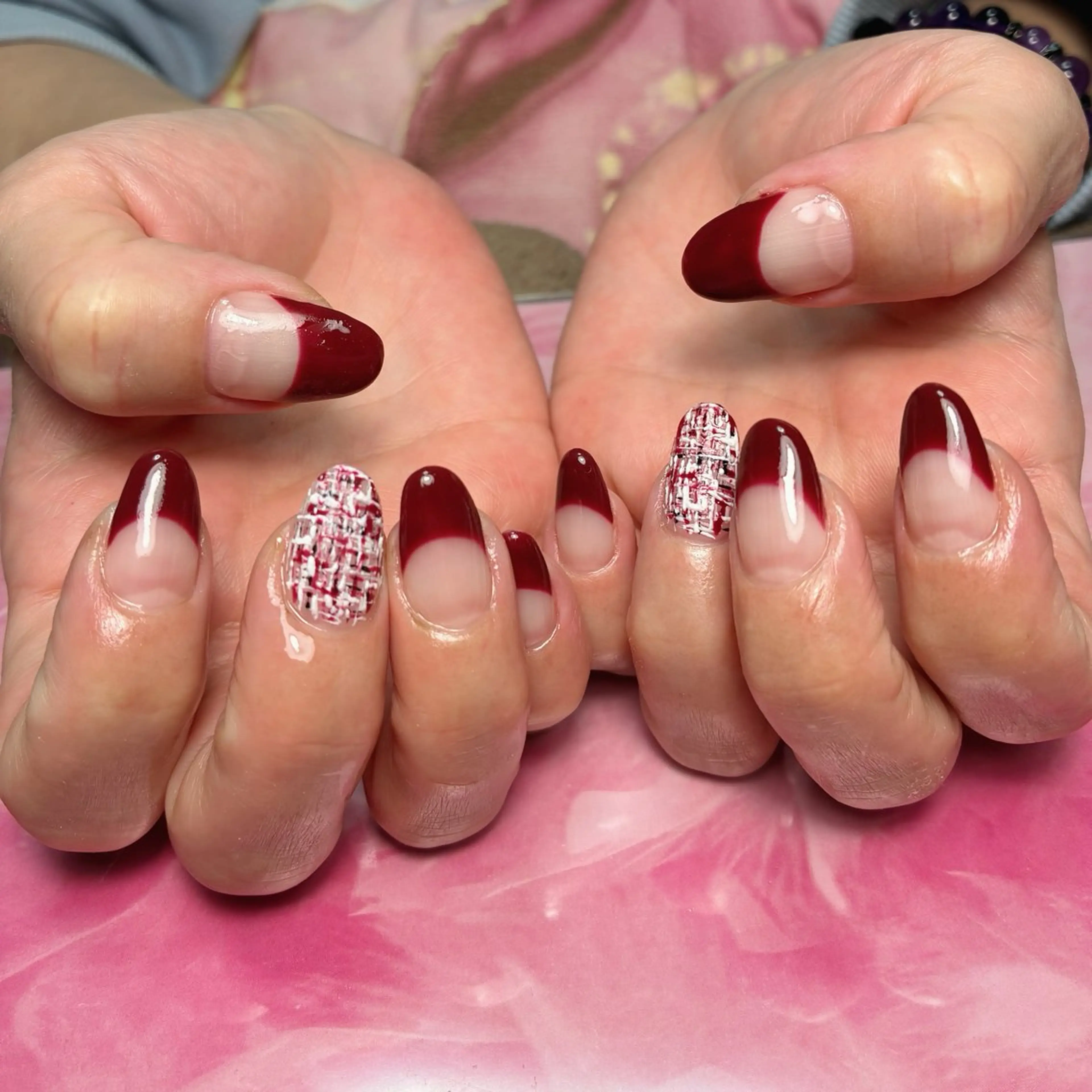 セミロング hs nail salonのネイルデザイン