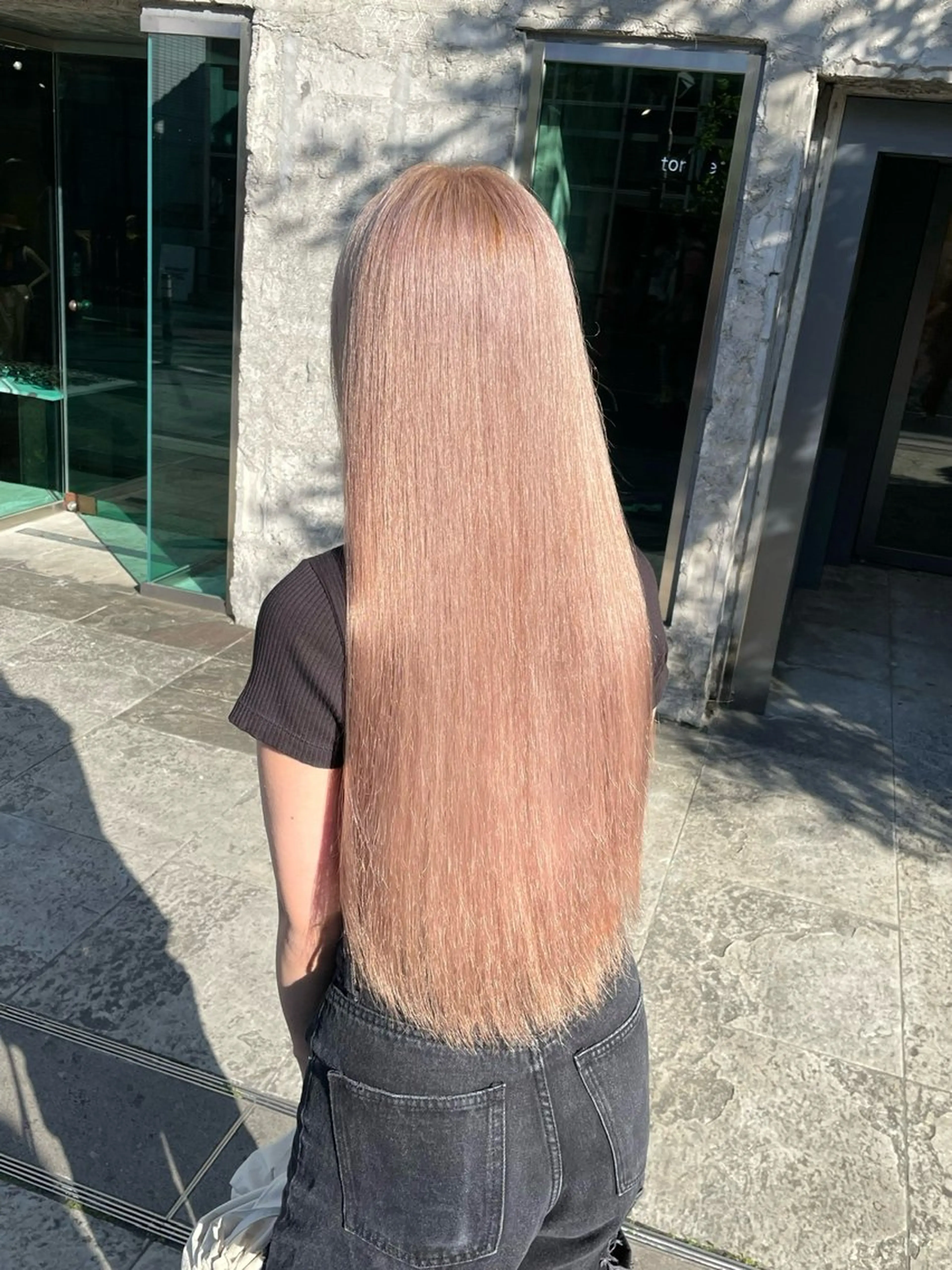 ロング カラー ヘアカラー トリートメント ヘアセット 柔らかカラー/ レイヤーYUTO🧋のヘアスタイル