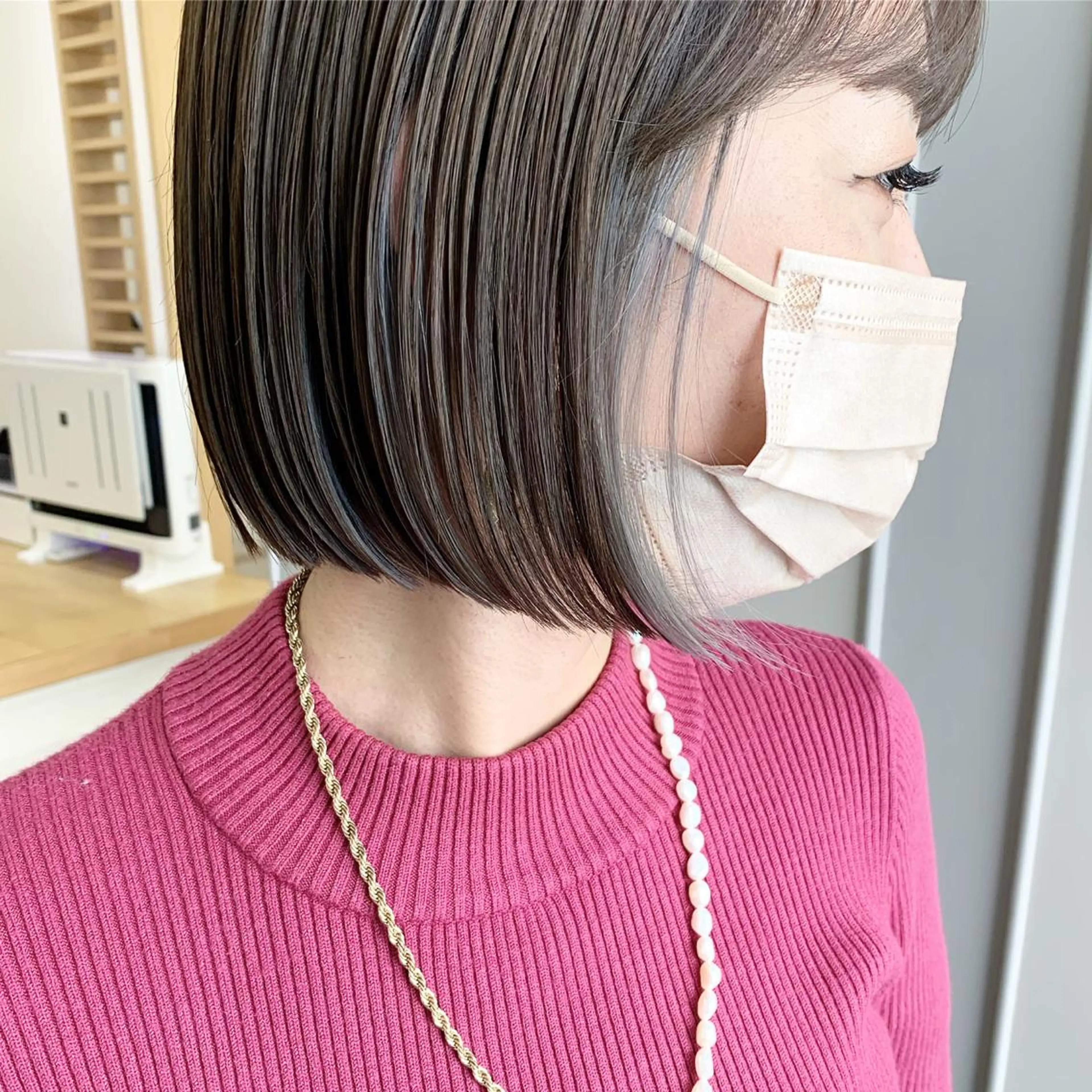 ショート ヘアカラー フリーランス　美容師 cayocoのヘアスタイル