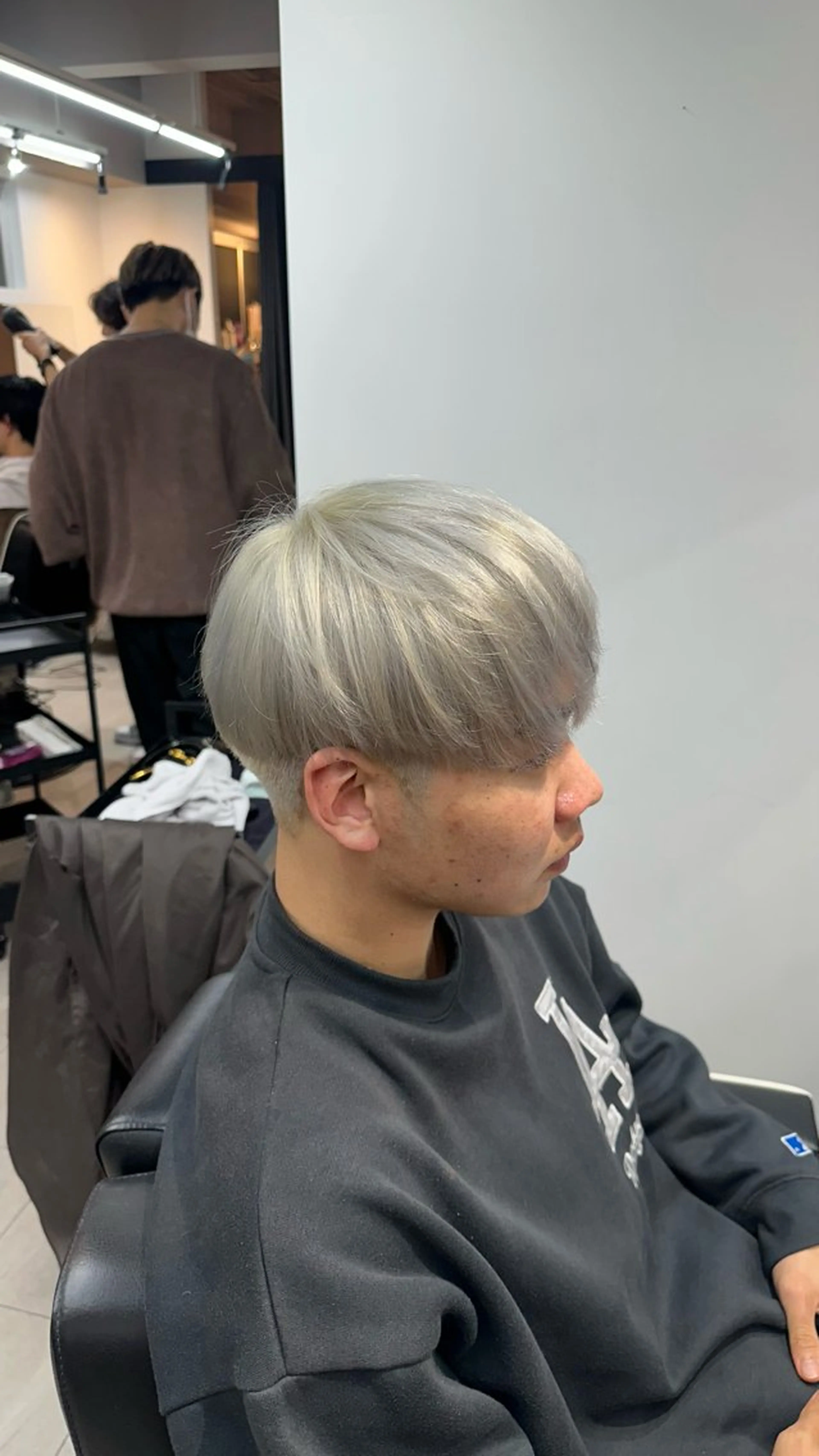 カラー メンズ 律喜/パーマ /メンズ/フェードのヘアスタイル