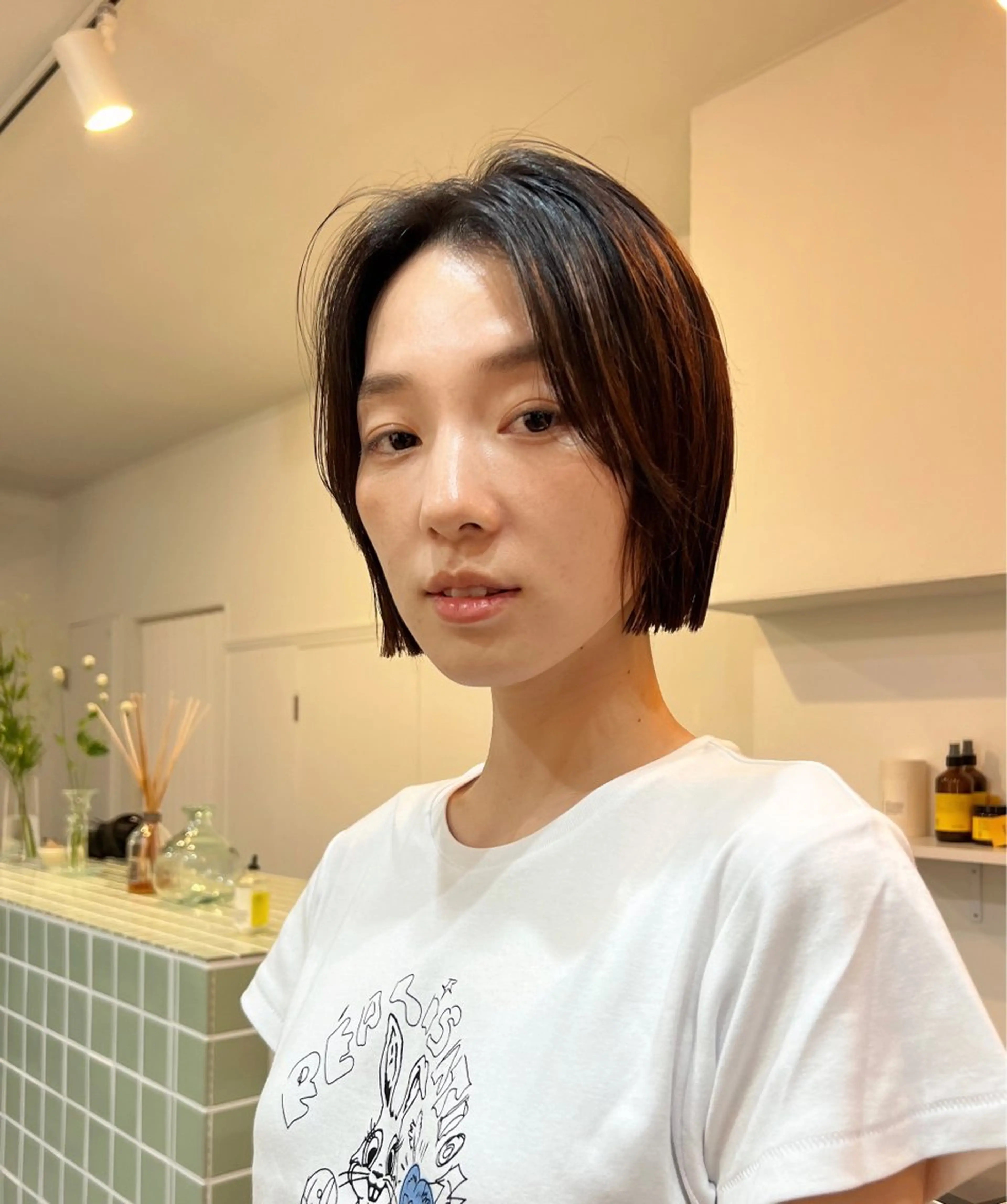 ショート 切りっぱなしボブ ショートボブ ボブ 韓国風ヘア レイヤーカット カット トリートメント 蔵前 デザインカット KOBAYASHIのその他イメージ