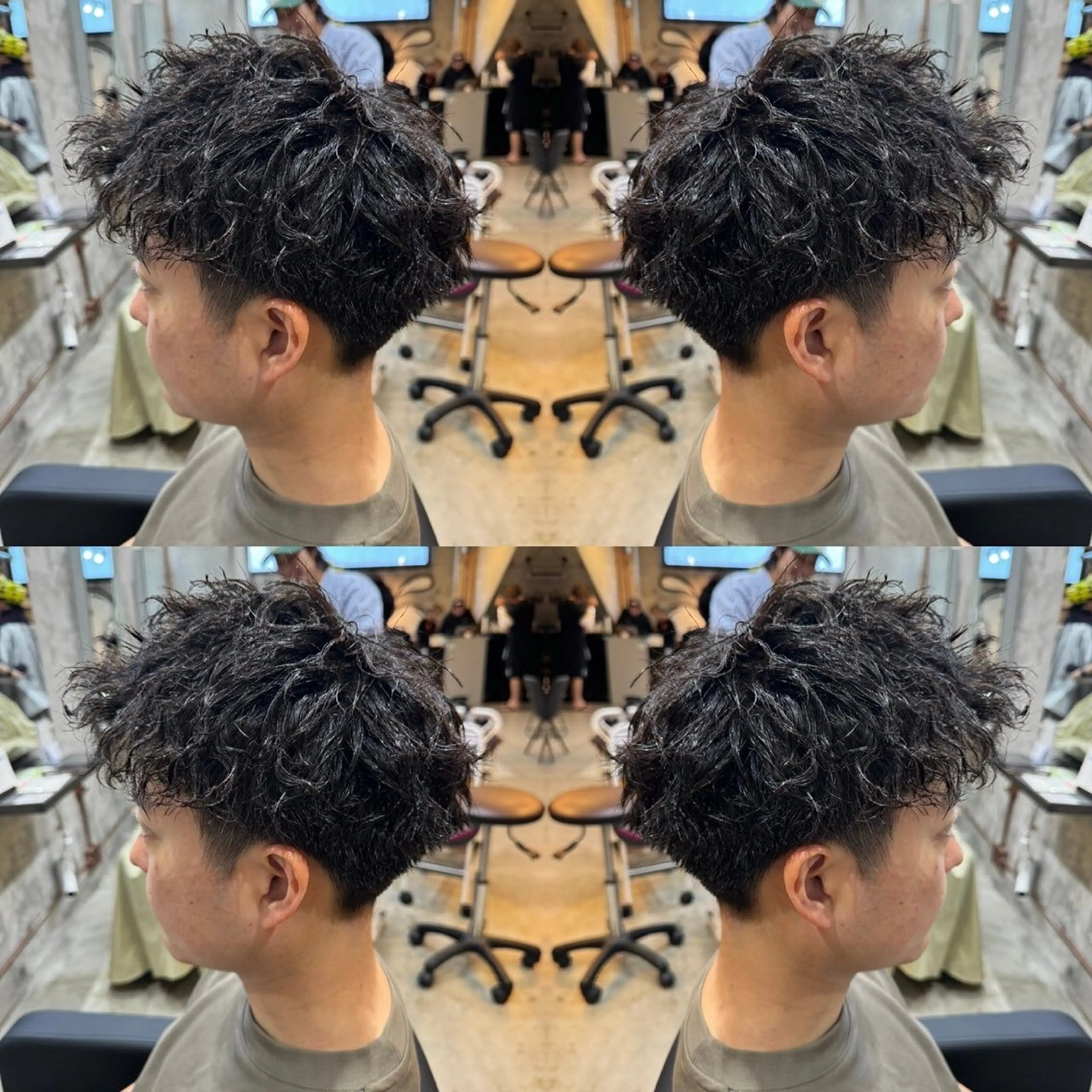 ⚡minimo限定⚡カット➕ツイストパーマ(ソフトツイスト)➕トリートメント￥9900の写真