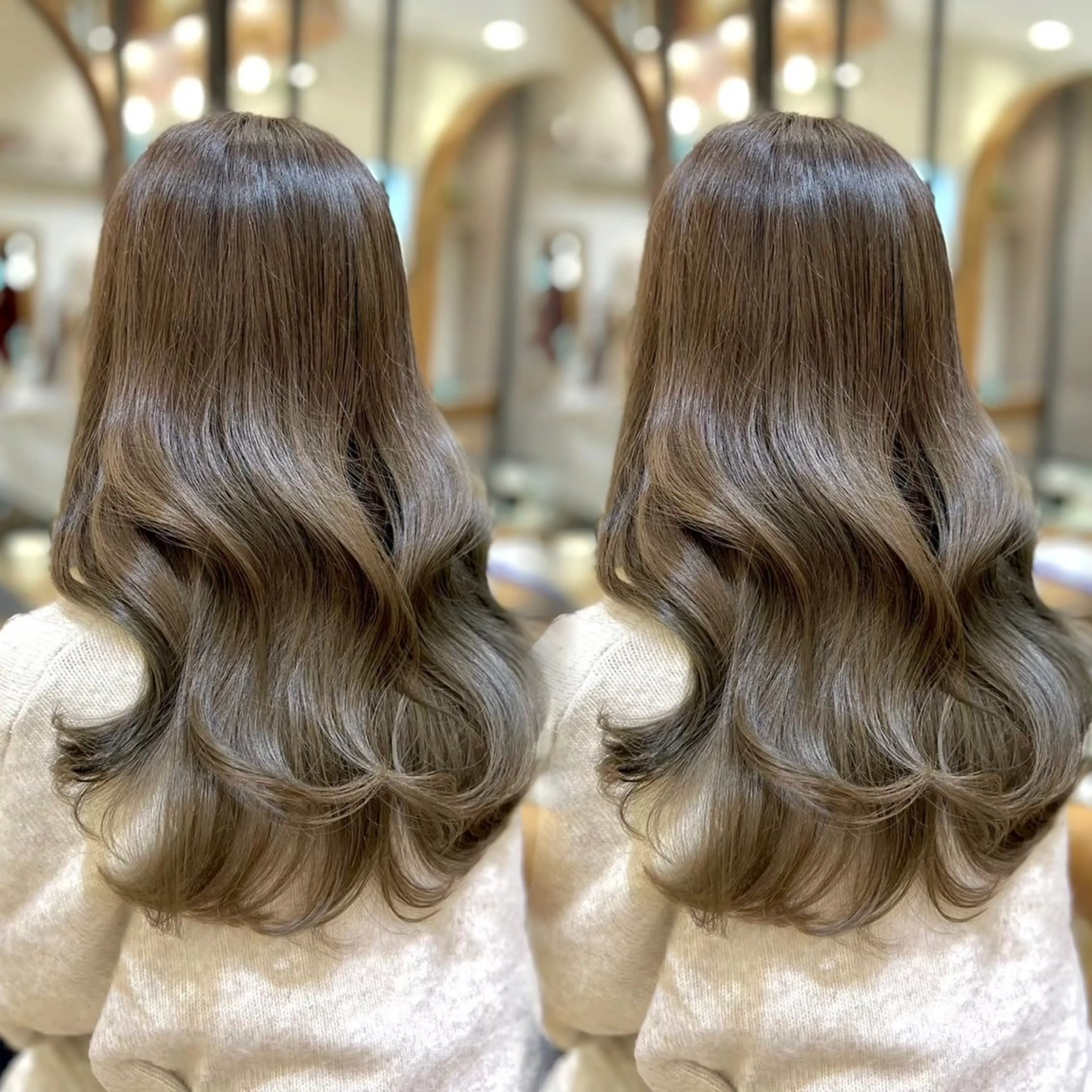 ロング カット ヘアカラー トリートメント レイヤーカット 美髪矯正　YUTOのヘアスタイル