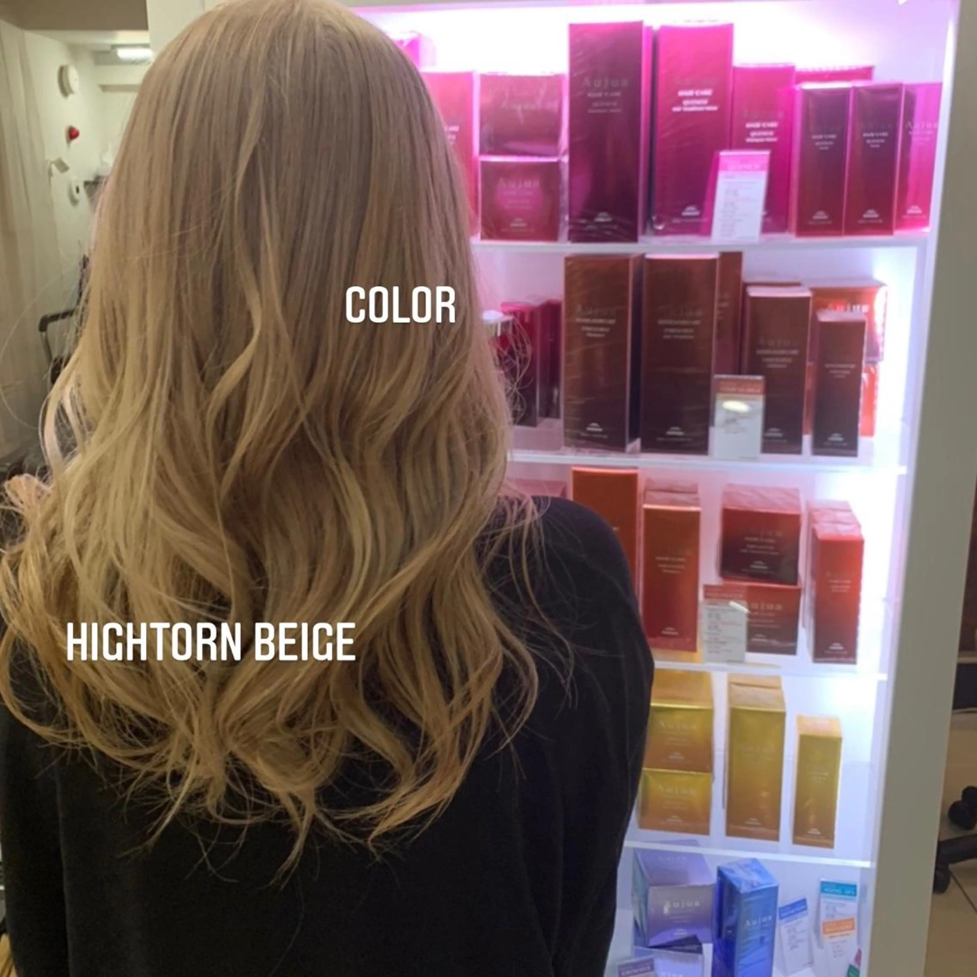 セミロング カラー ヘアカラー エクステ エクステ🩵ブリーチ 韓国ヘア🩵KAEのヘアスタイル