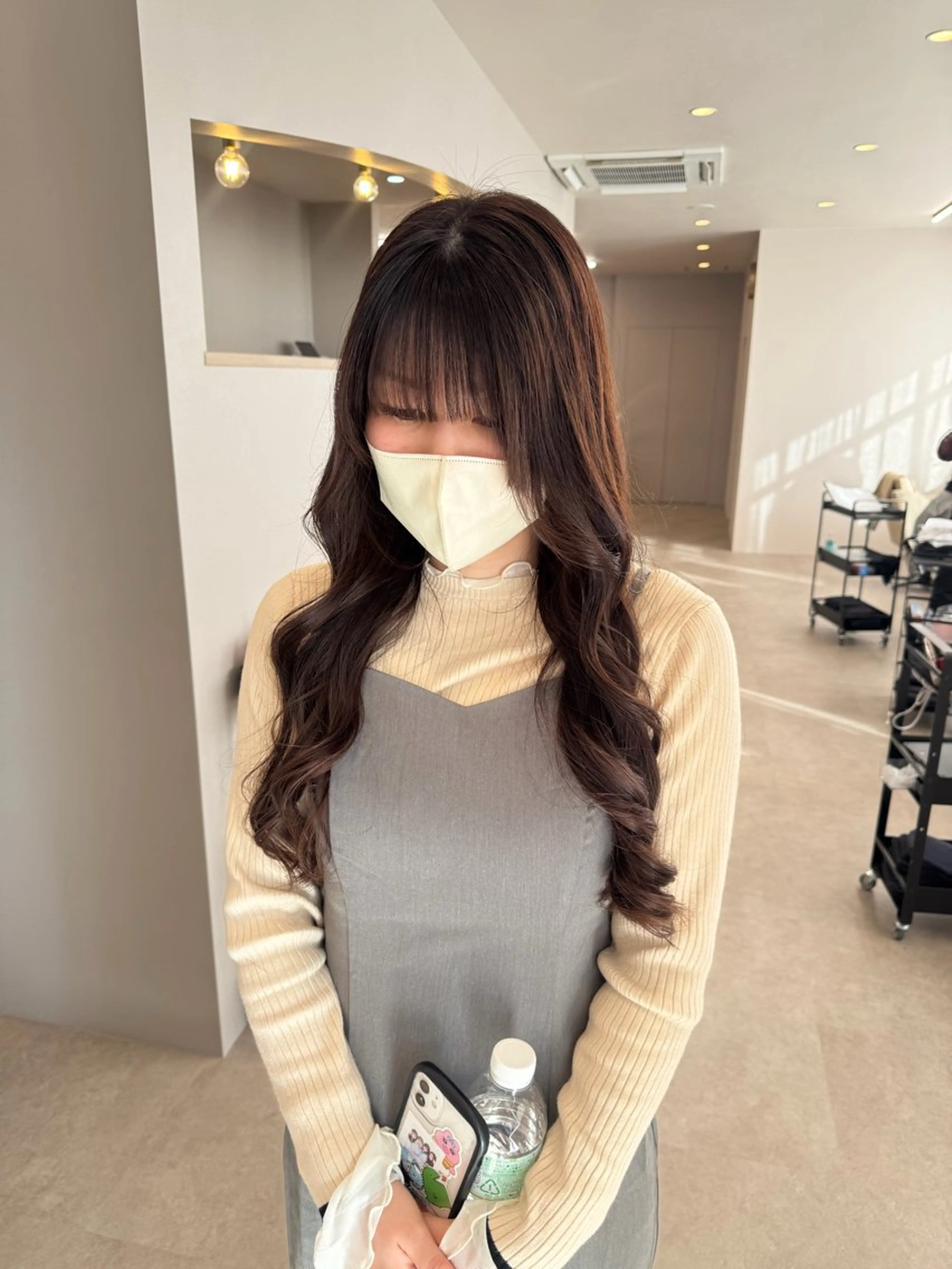 ロング カラー りん/ハイトーン💖 🌈髪質改善✨️浜松のヘアスタイル