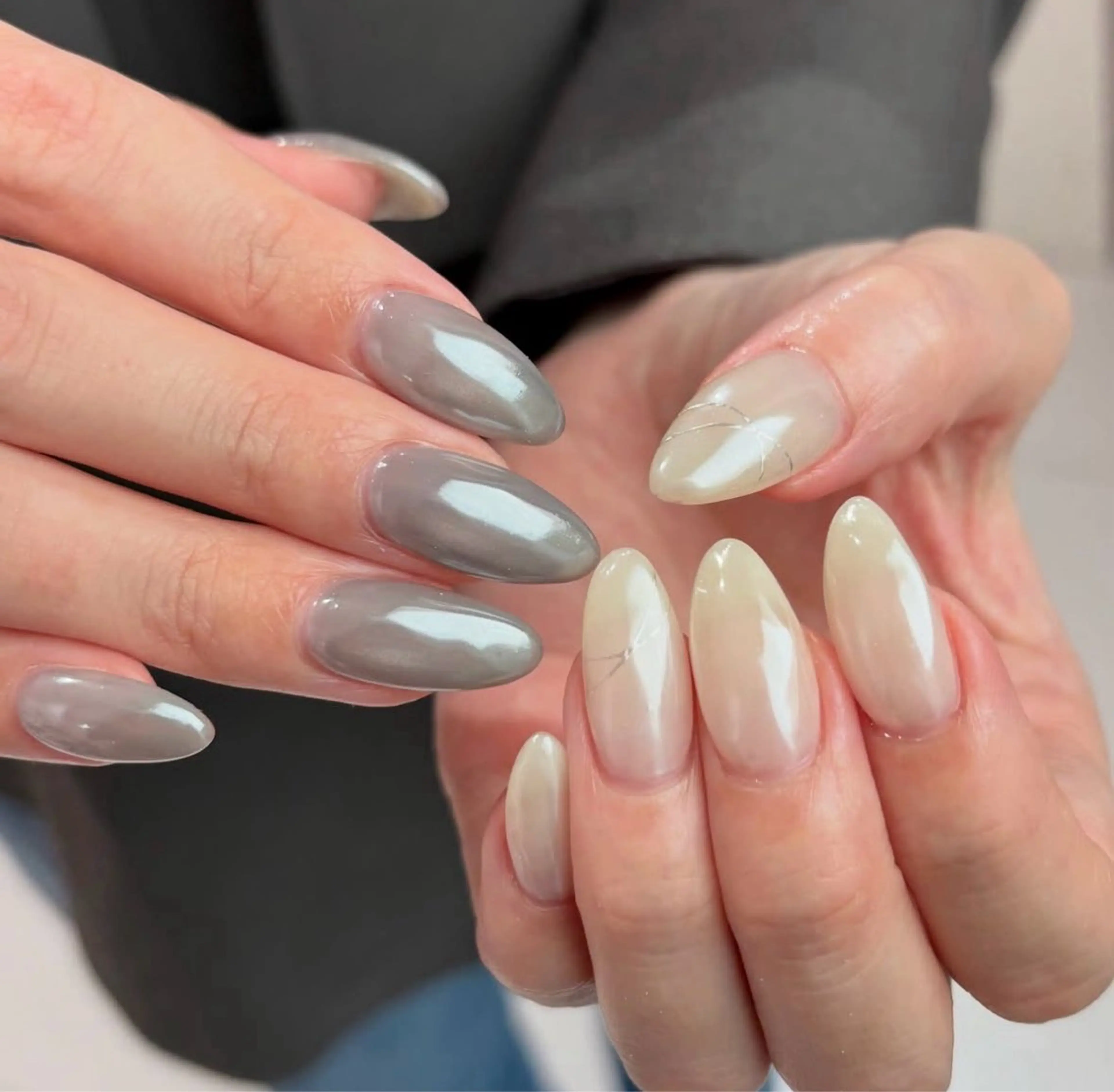 セミロング ハンドネイル Clala Ayumiのネイルデザイン
