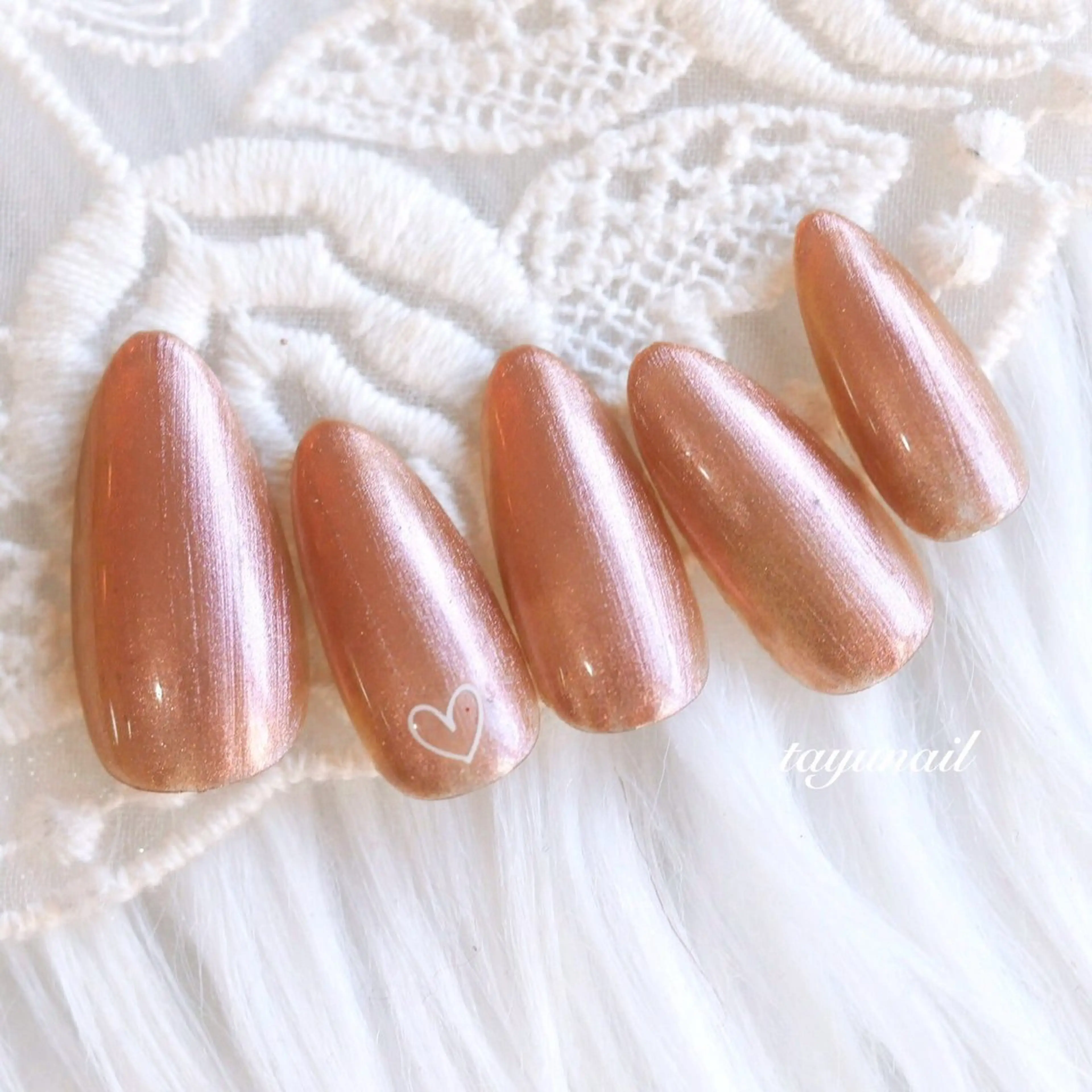 ネイル アートネイル ジェルネイル パラジェル シンプルネイル ハンドネイル ネイルサロン 【たゆnail】のネイルデザイン