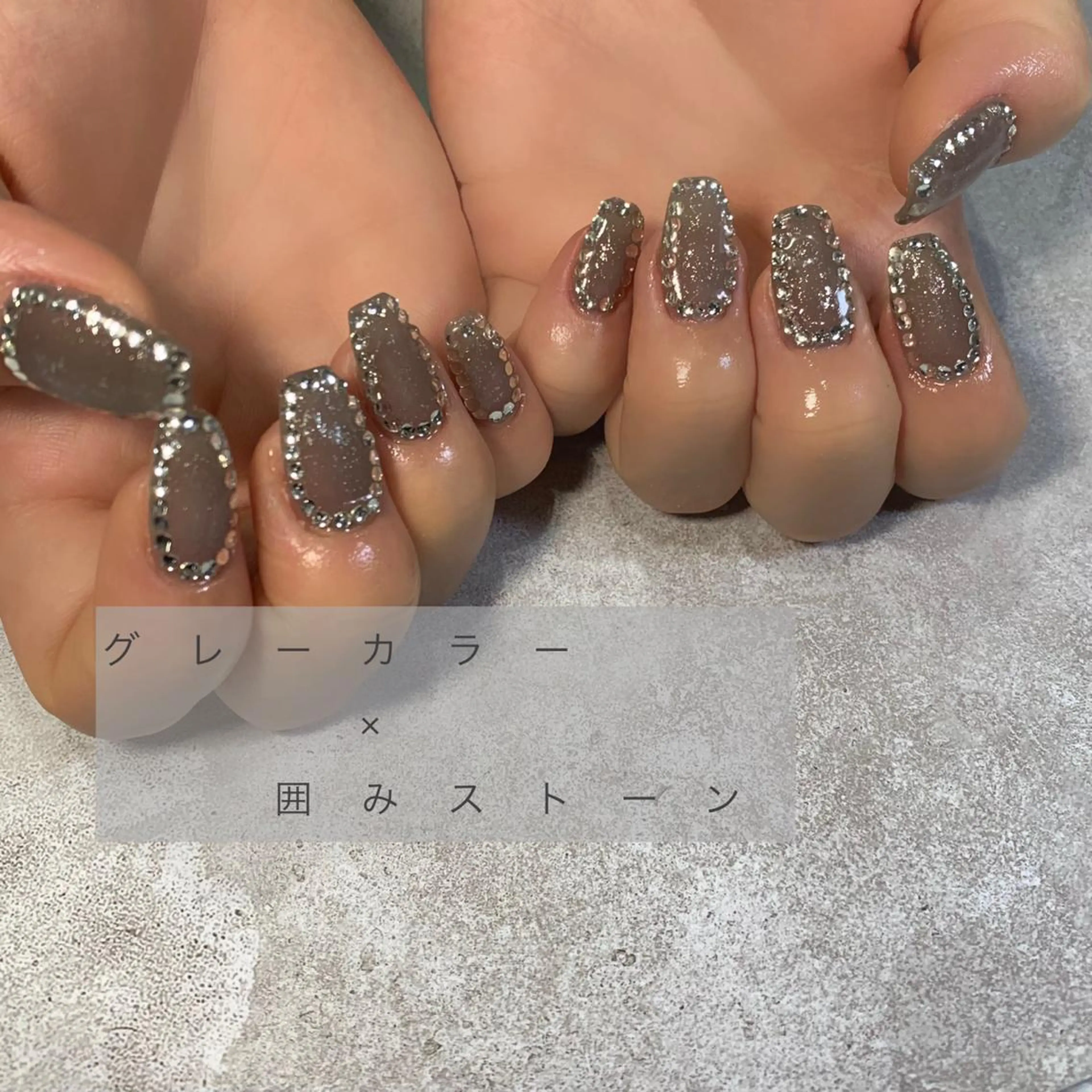 ネイル ハンドネイル Tiara♛ティアラ 山口くるみのネイルデザイン