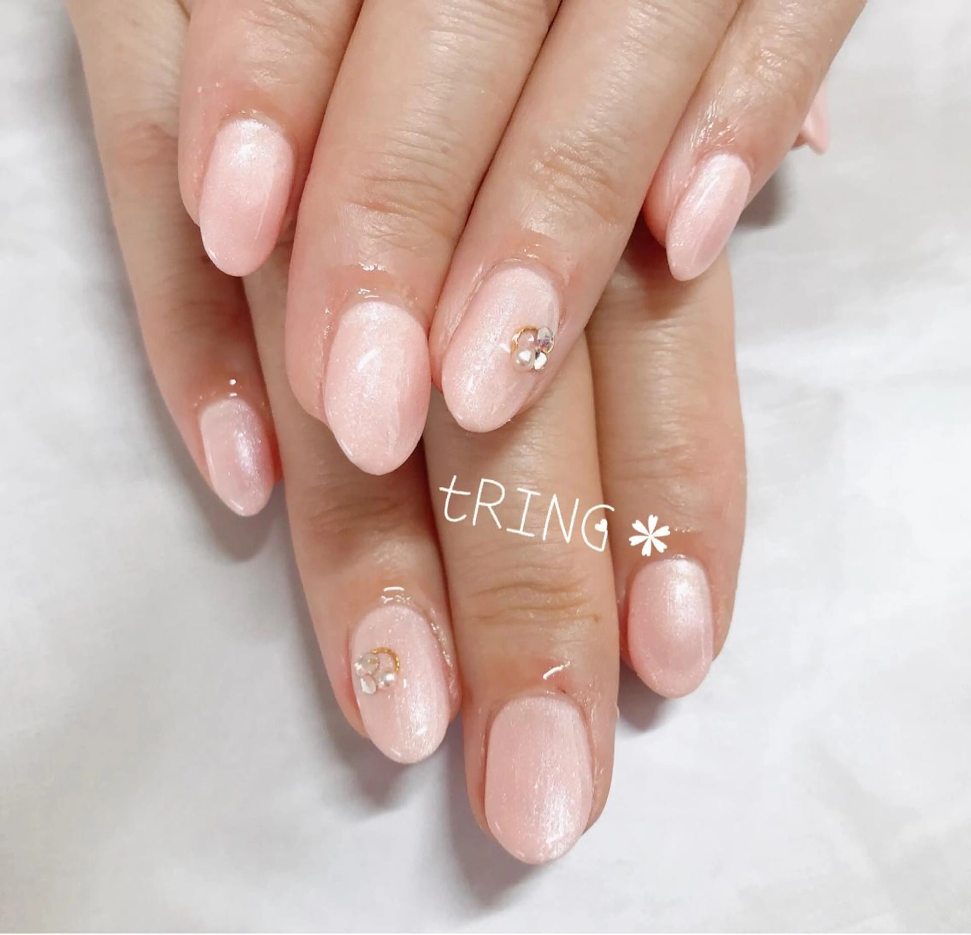ネイル ハンドネイル tRING＊ しいの木台のネイルデザイン