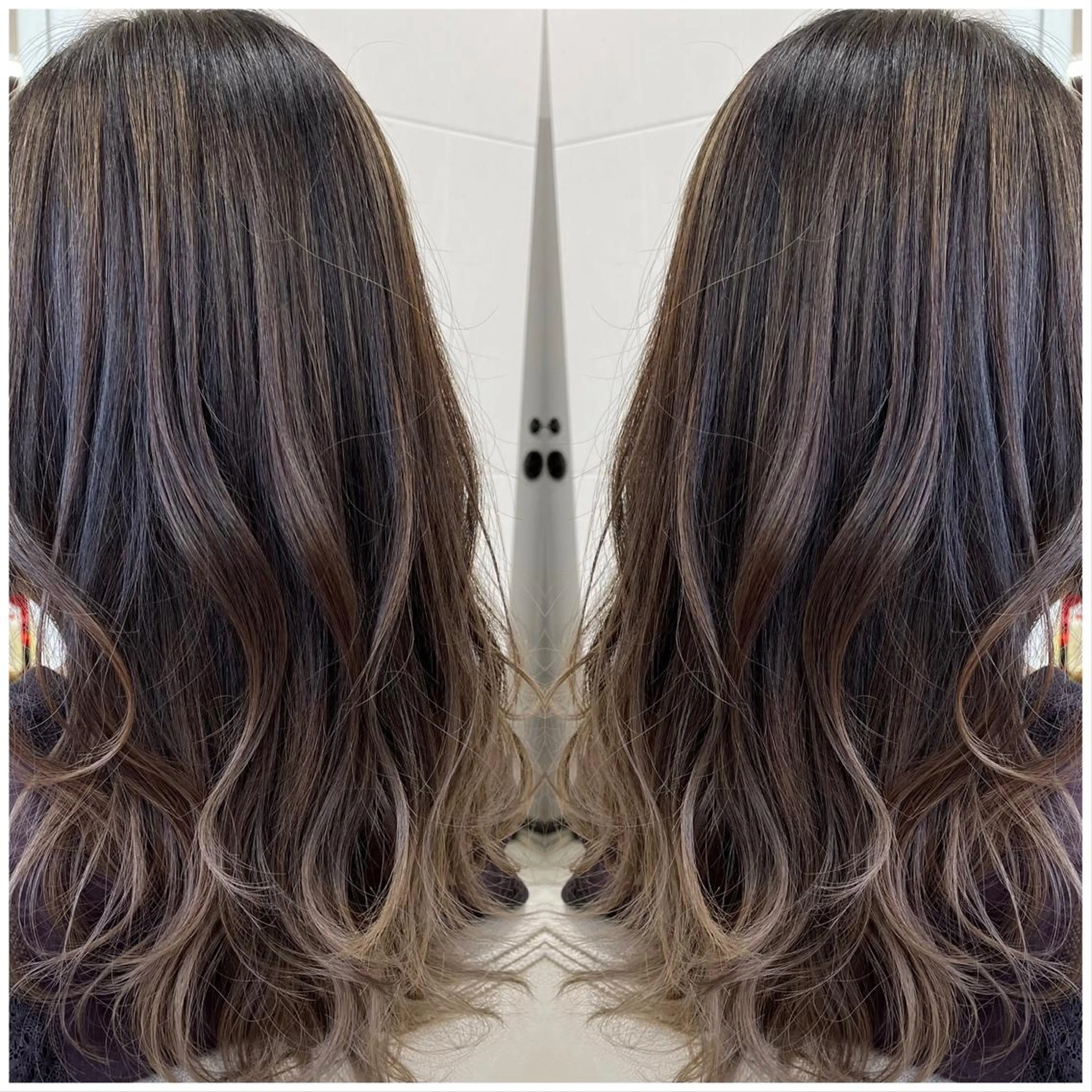 ロング カラー ブリーチ ケアブリーチ ハイライトカラー ハイライト BOOTH share salon所属・ハタケヤマヨシキ ／BOOTHのヘアスタイル