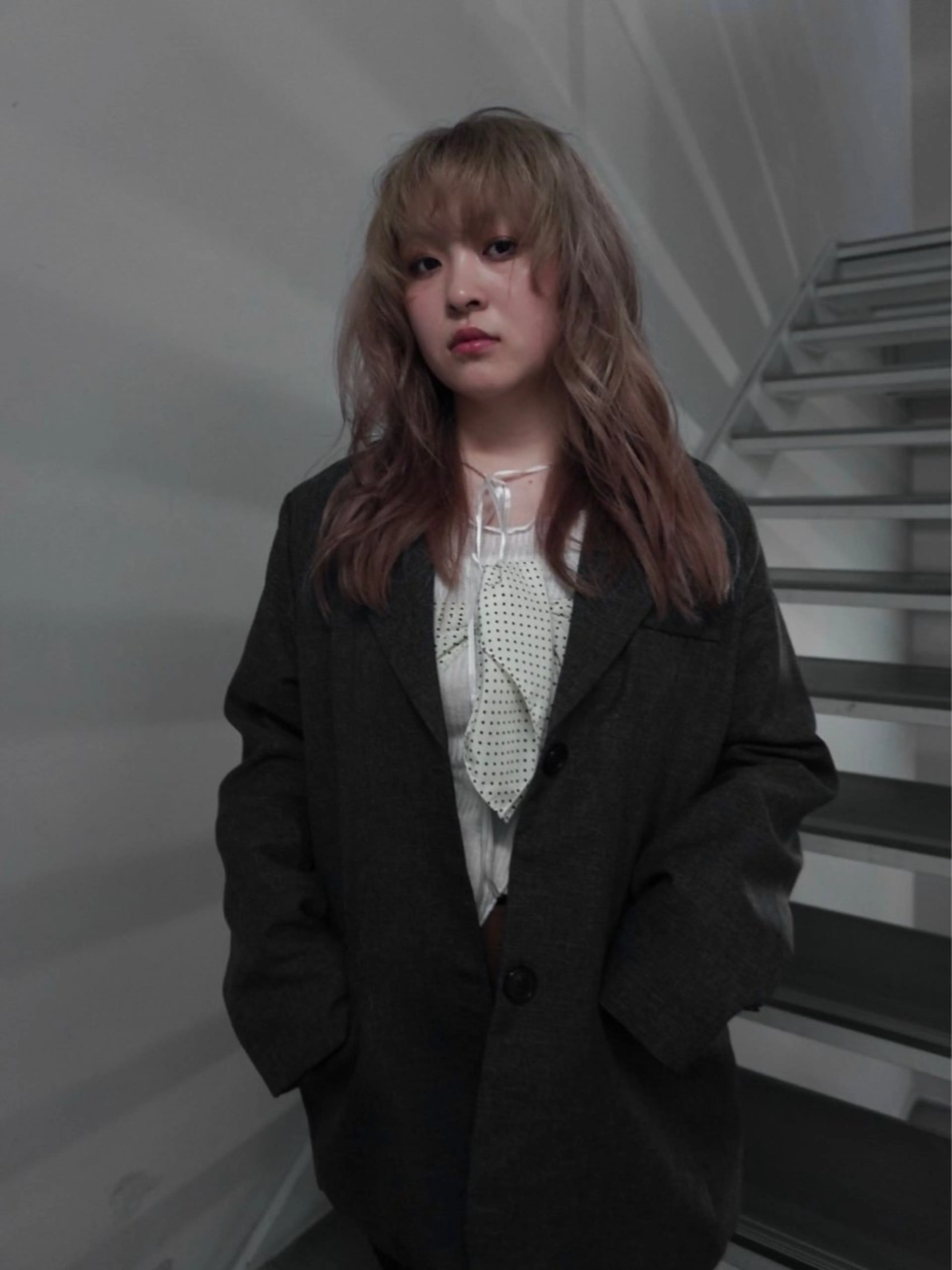 ロング カラー ヘアカラー マツザキ マナトのヘアスタイル