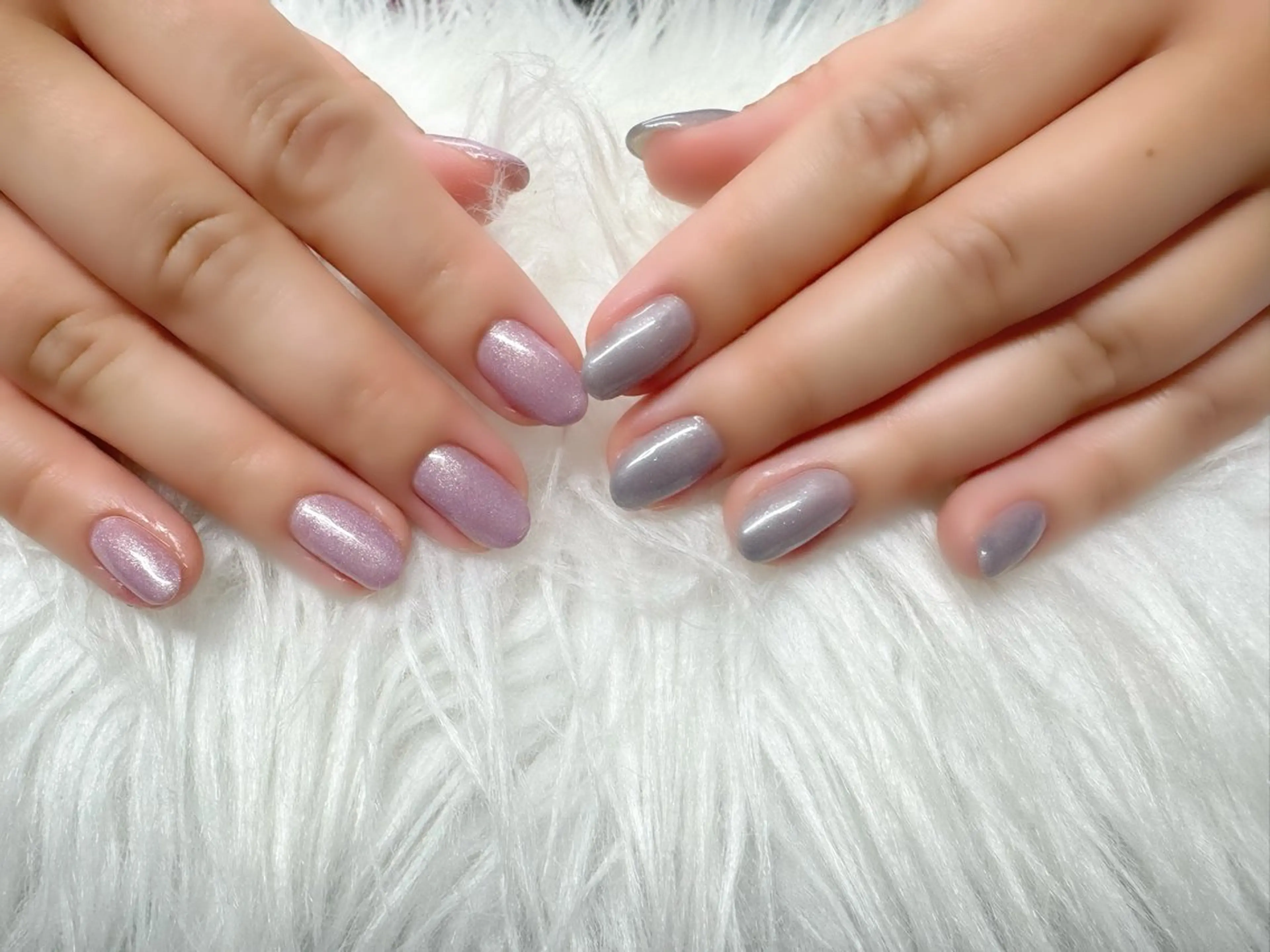 ネイル ワンカラーネイル i. micaのネイルデザイン