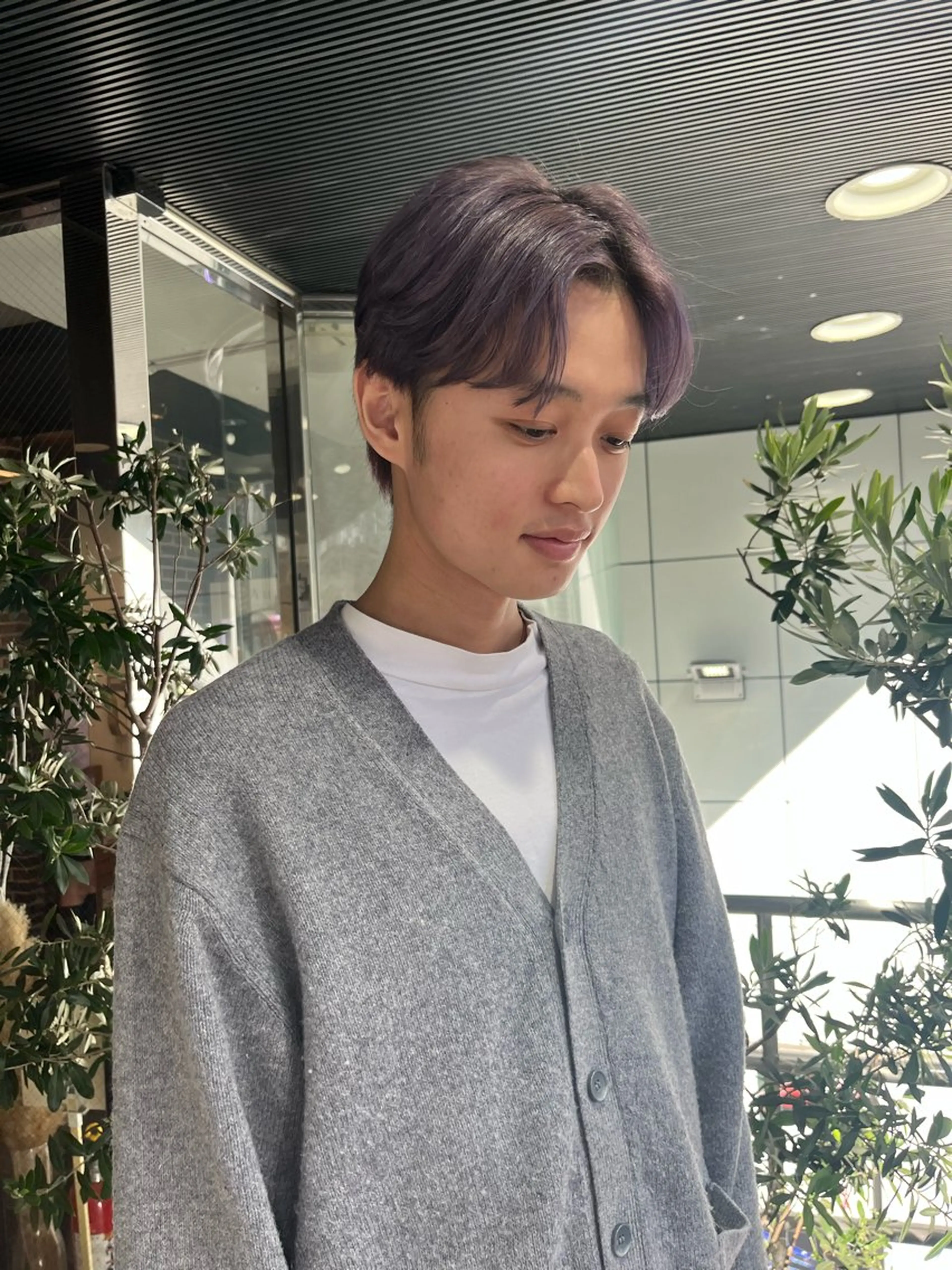 メンズ 💖デザインカラー/ タダ ハナカ💖のヘアスタイル