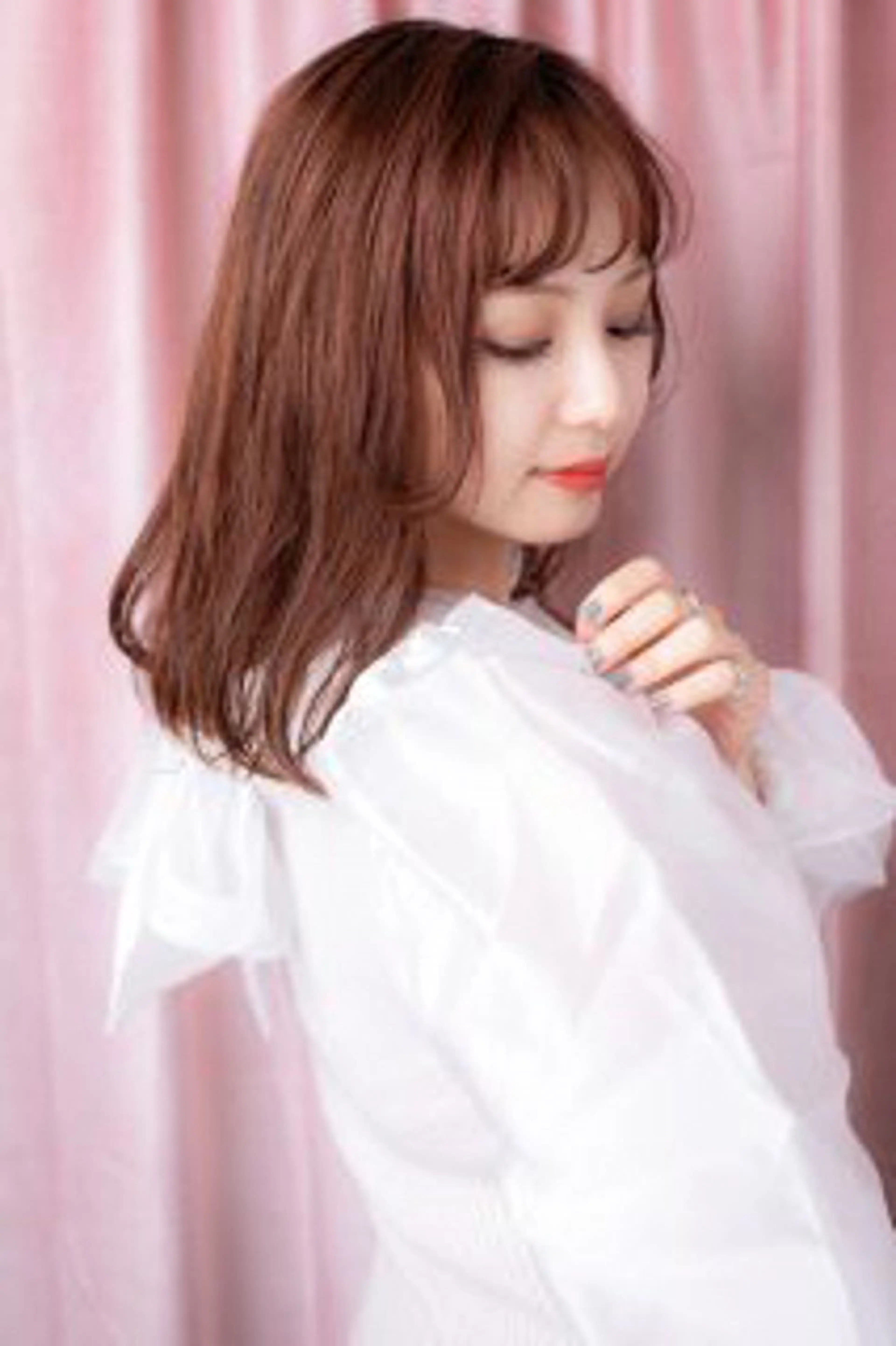 ミディアム カラー パーマ クセ毛解決💠艶髪 縮毛矯正💠棚村竜太のヘアスタイル