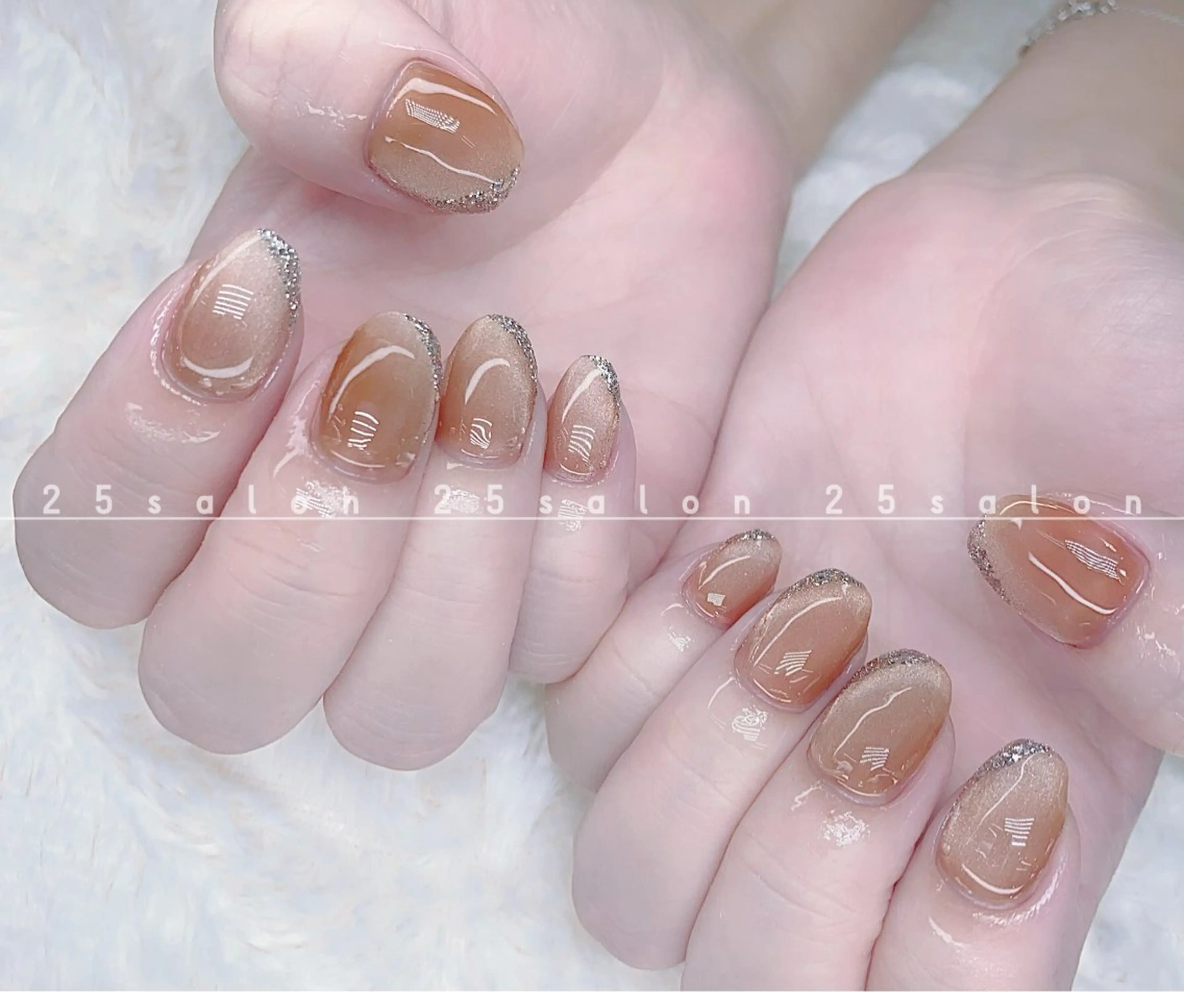 ネイル オーロラネイル チークネイル フットネイル フレンチネイル ジェルネイル 2 5のマツエク・マツパデザイン