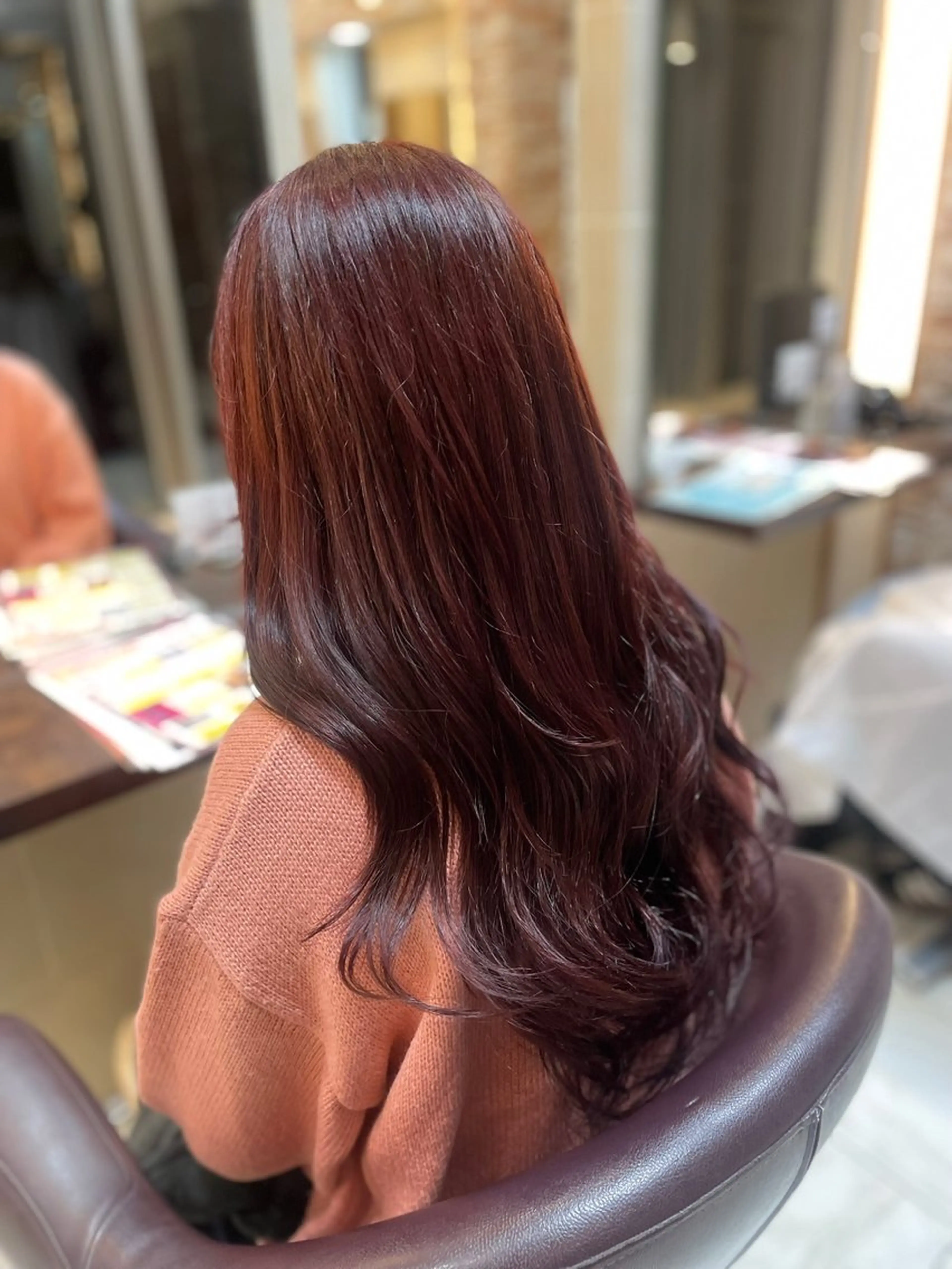 ロング カラー カット ヘアカラー トリートメント 垢抜け透明感カラー 🌻篠崎梓🌻のヘアスタイル