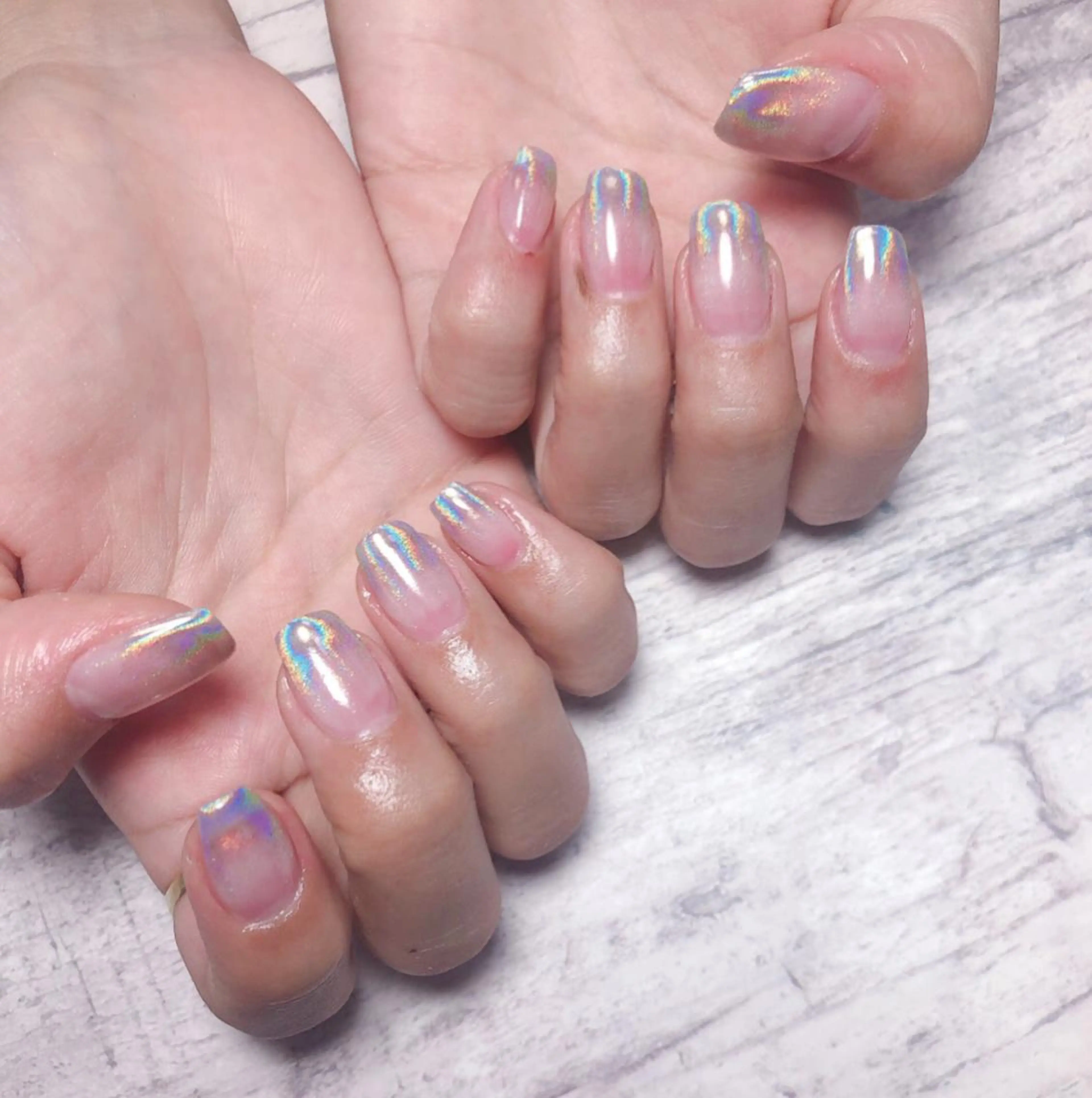 ネイル ミラーネイル DollyGirl KYOKOのネイルデザイン