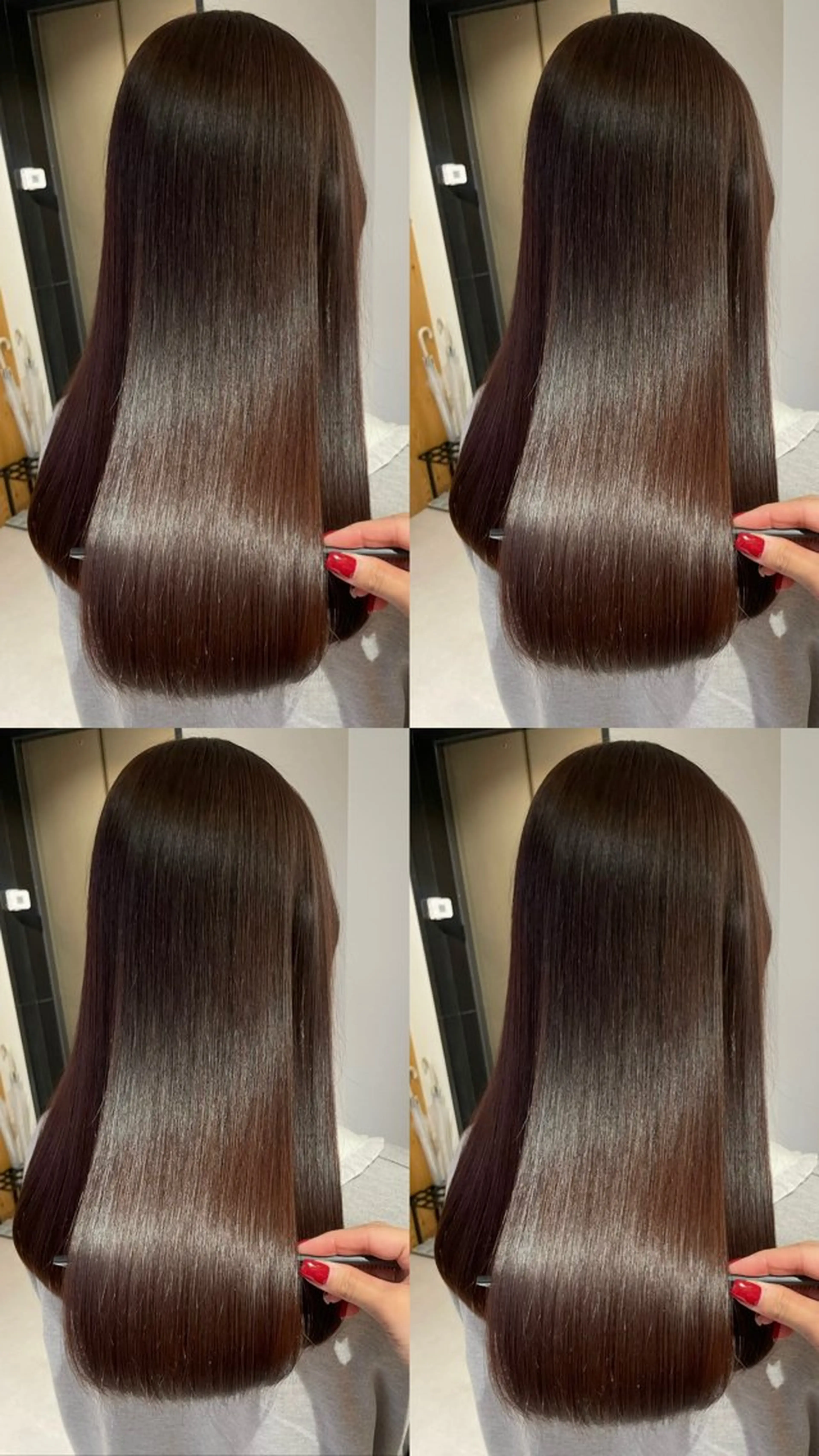 【minimo限定価格🍀】透明感カラー➕4.5stepトリートメントの写真