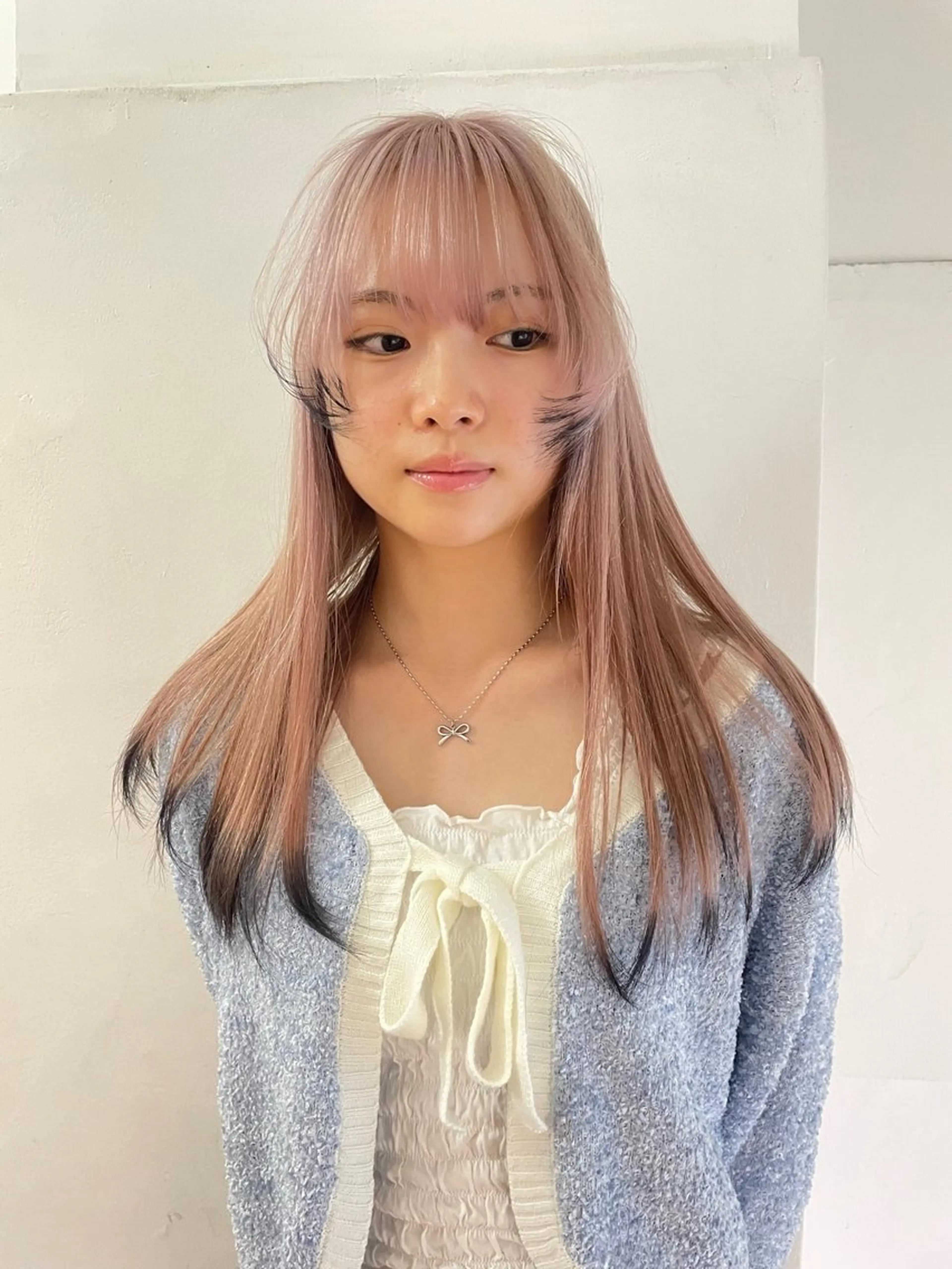 ロング カラー デザインカラー ヘアカラー hair&nail ☯️アイリ☯️のネイルデザイン