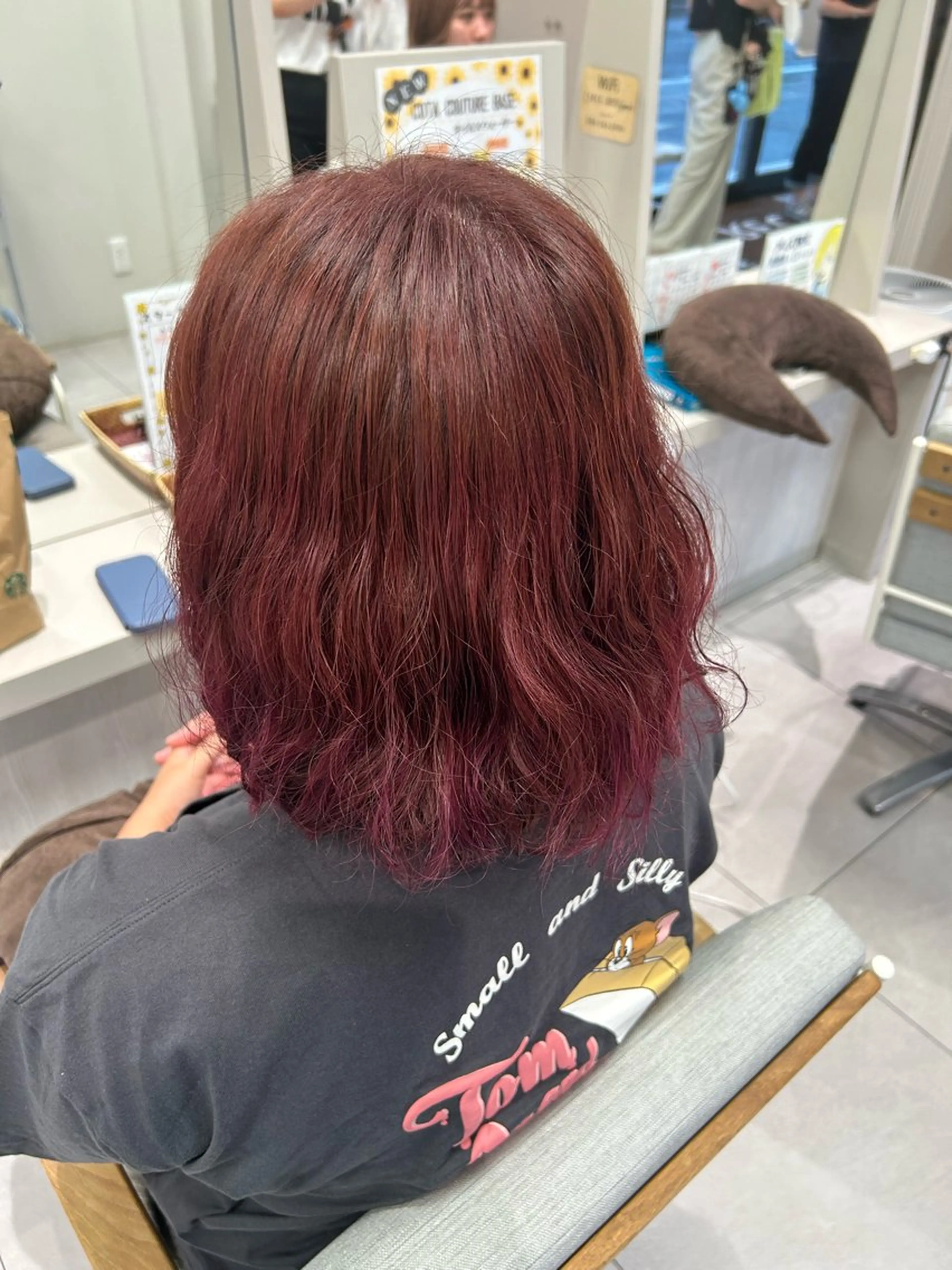 ミディアム カラー ヘアカラー CRECE 🪅小森 くるみのヘアスタイル