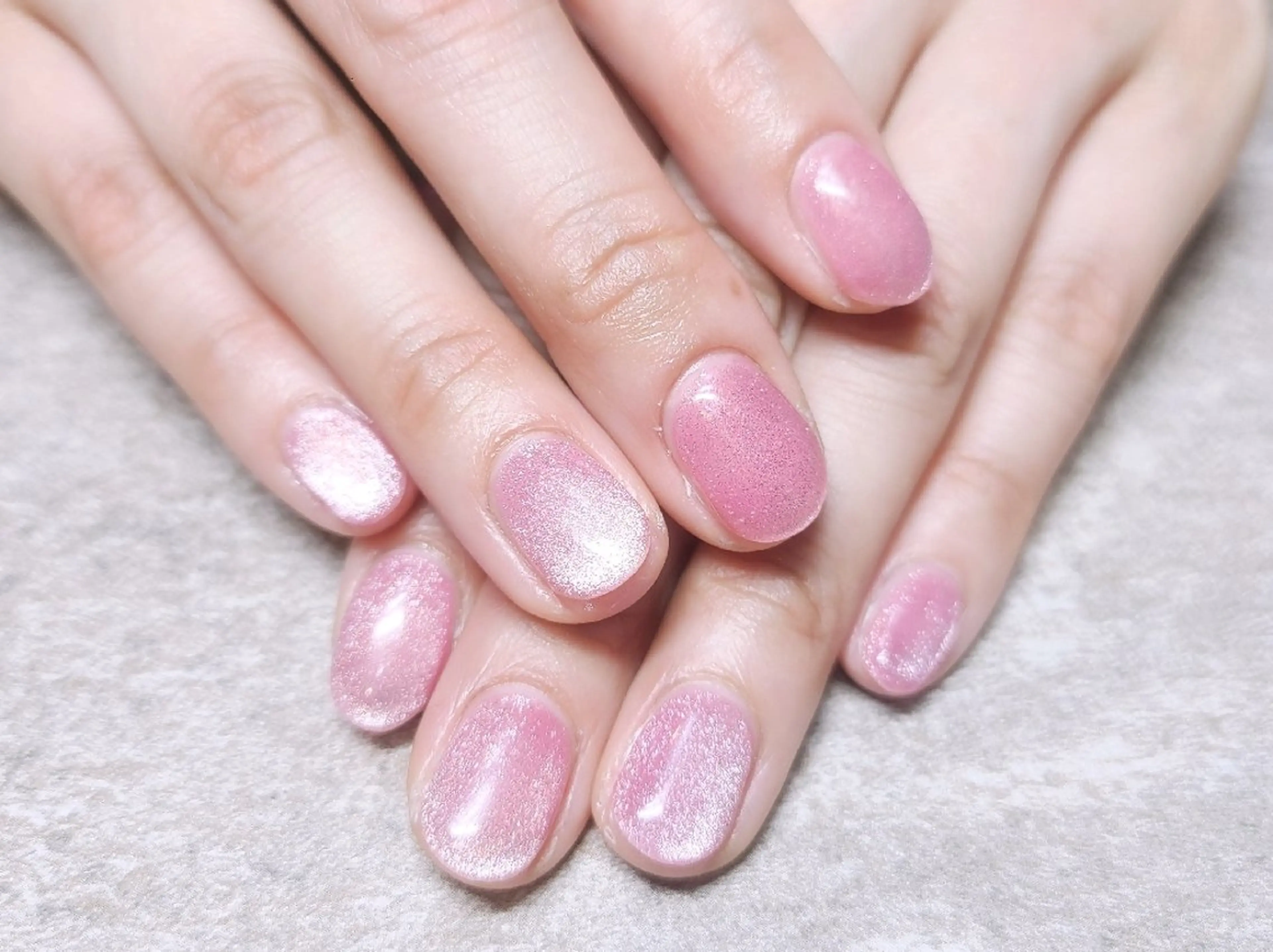 ネイル マグネットネイル ハンドネイル Coquille ネイル　ハセガワのネイルデザイン