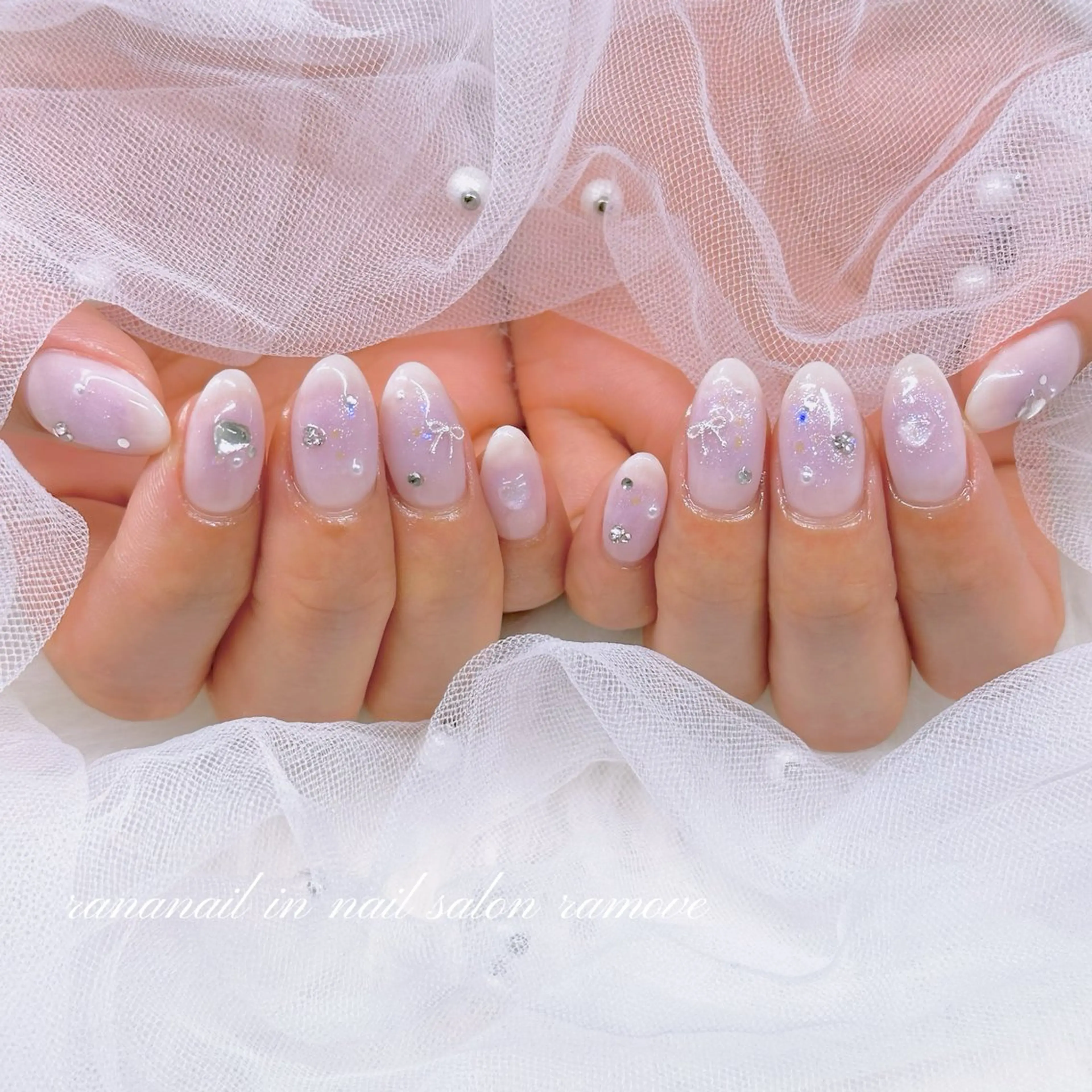 ネイル チークネイル ハンドネイル nail salon ramove所属・ramove ranaのネイルデザイン